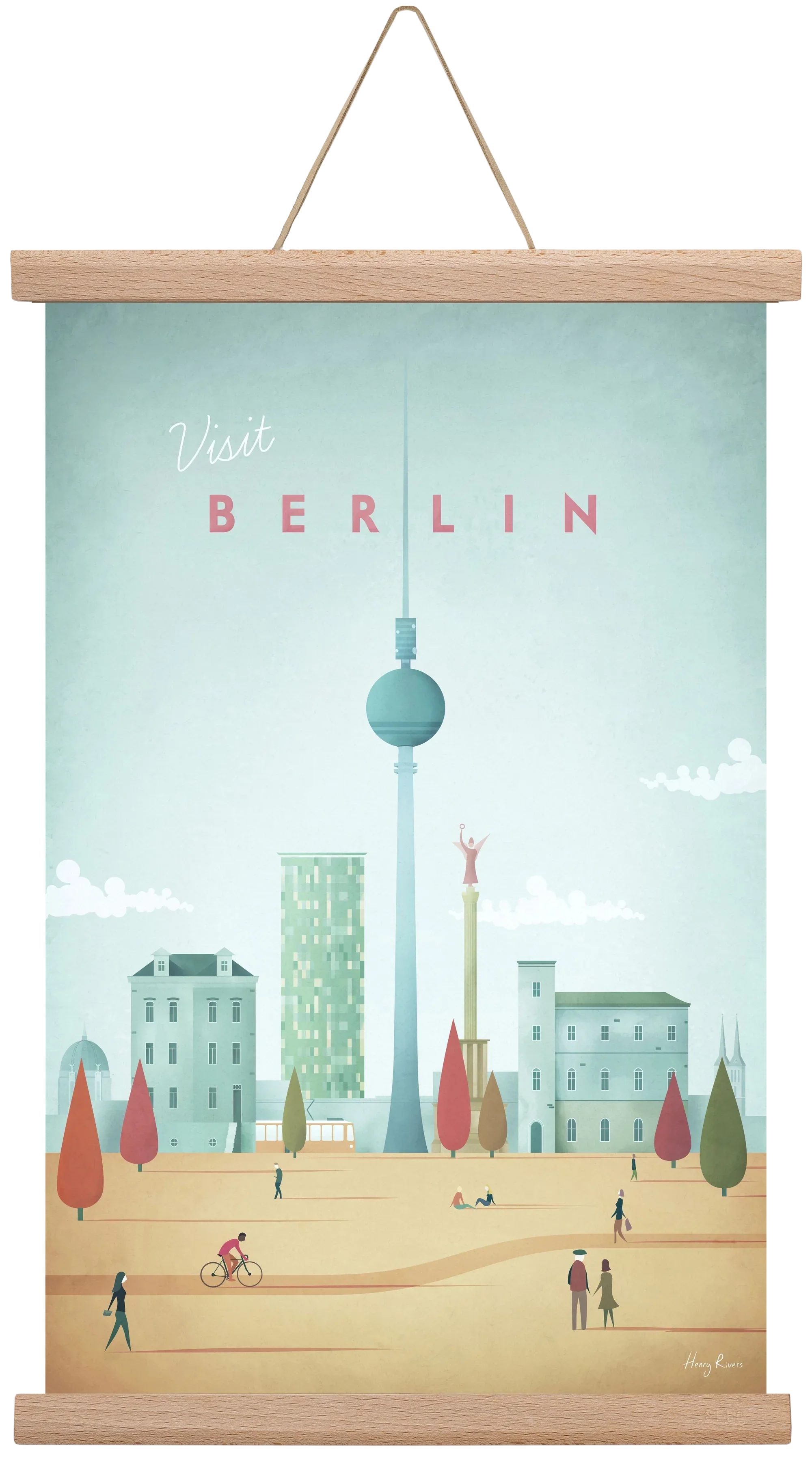 Berlin Travel Poster - artbridge