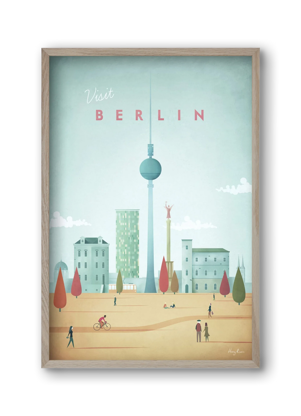 Berlin Travel Poster - artbridge