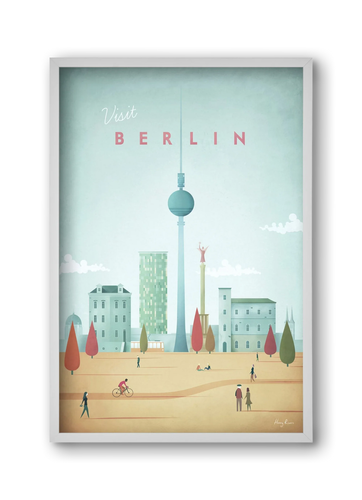Berlin Travel Poster - artbridge