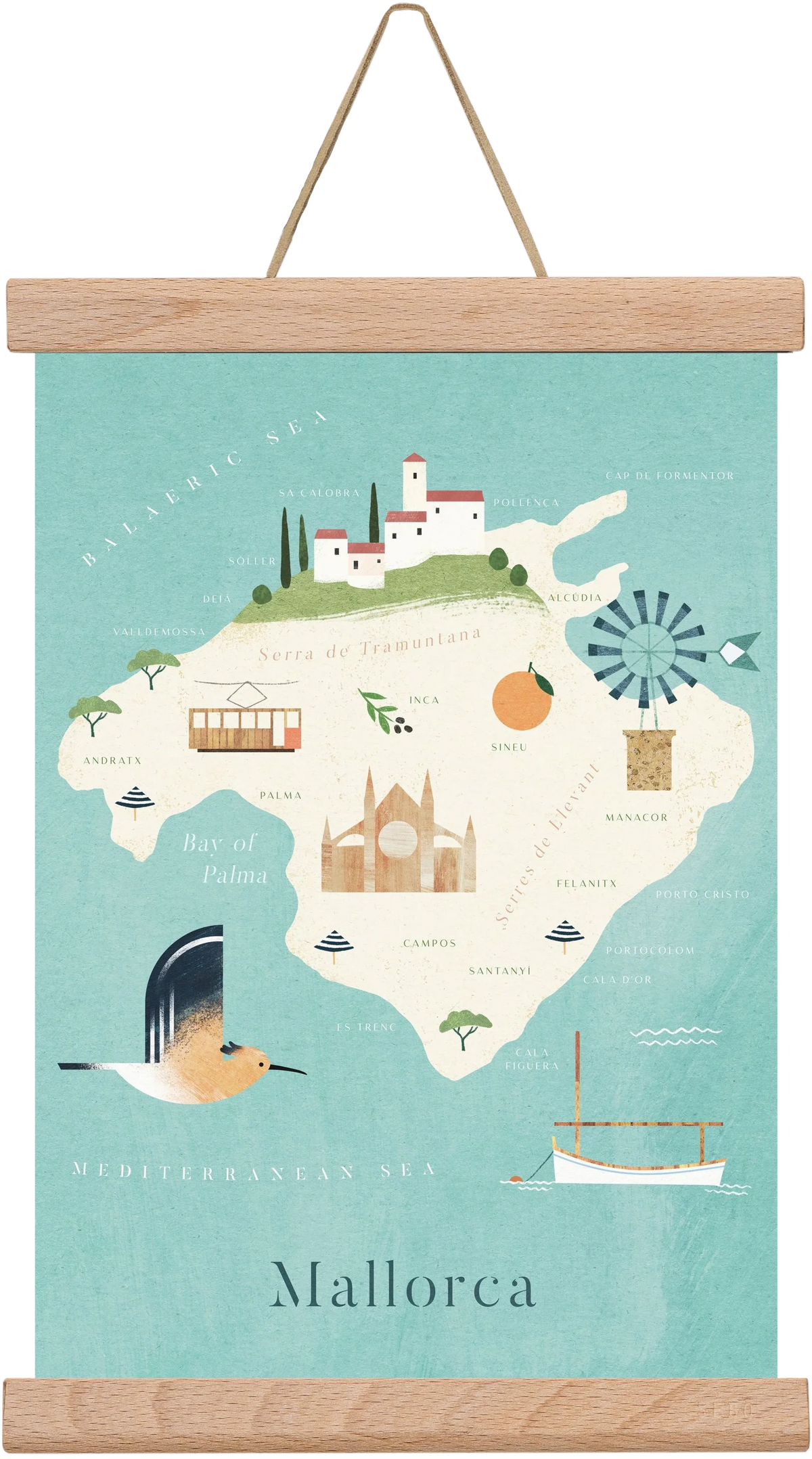 Mallorca Map - artbridge