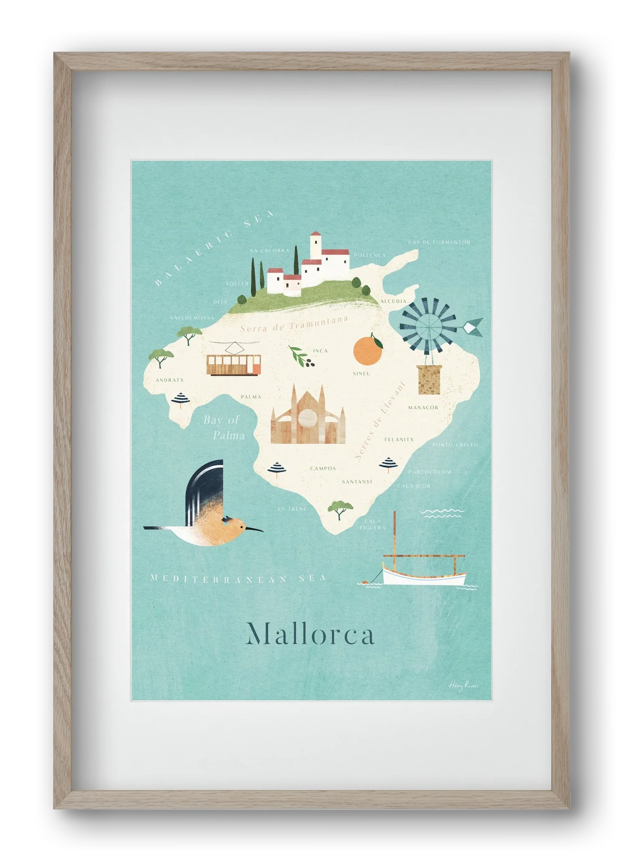 Mallorca Map - artbridge