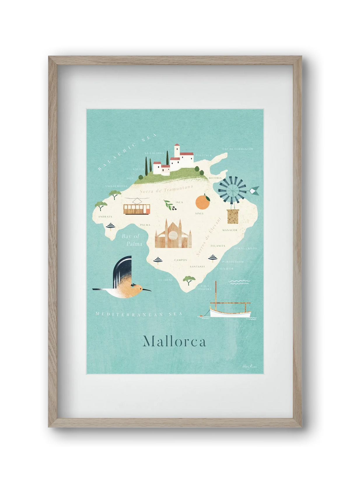 Mallorca Map - artbridge