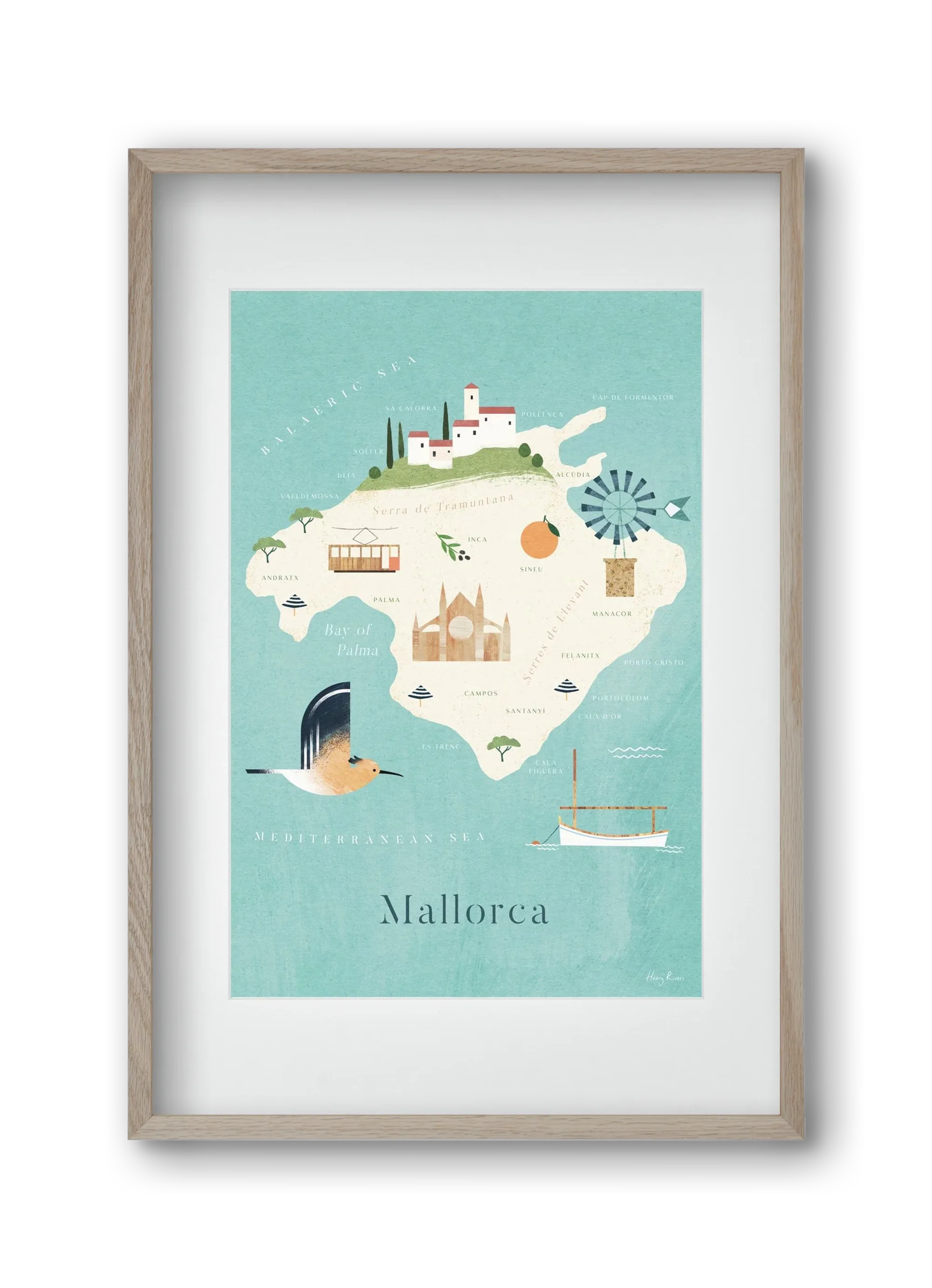 Mallorca Map - artbridge
