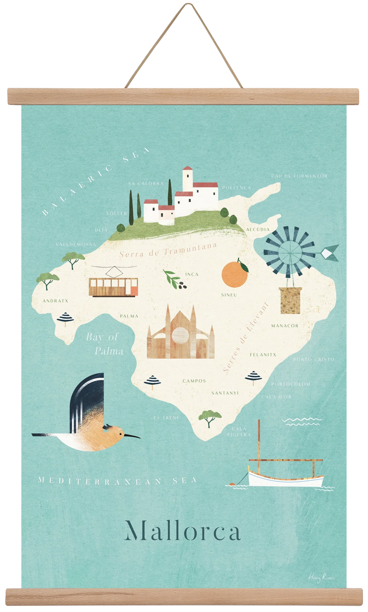 Mallorca Map - artbridge