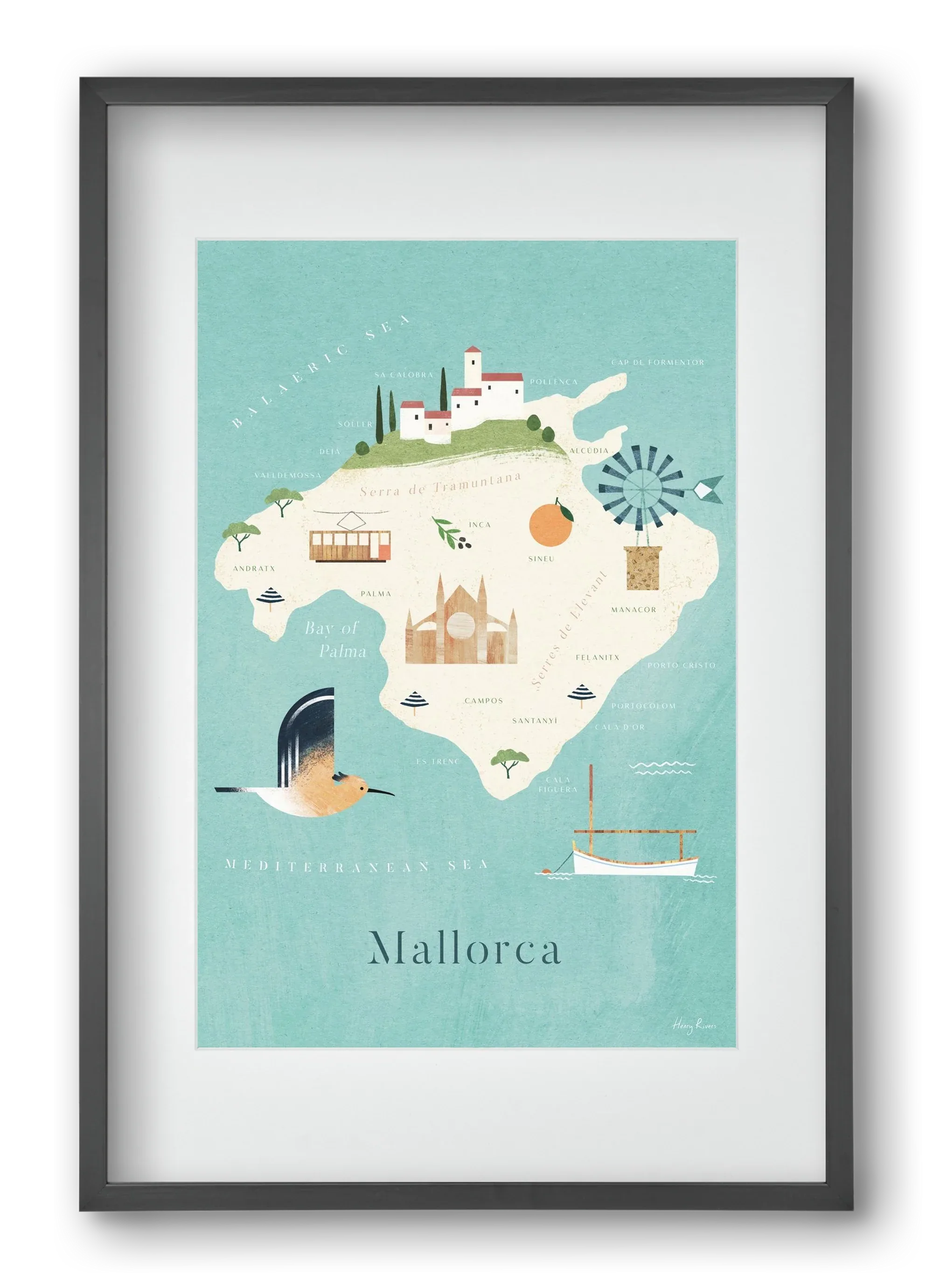Mallorca Map - artbridge