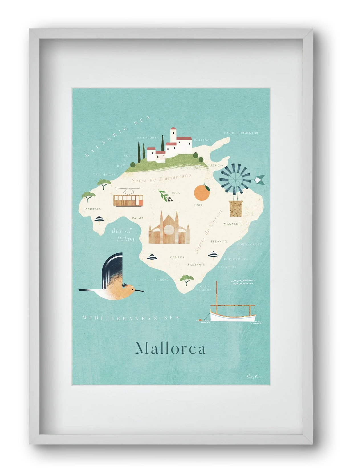Mallorca Map - artbridge
