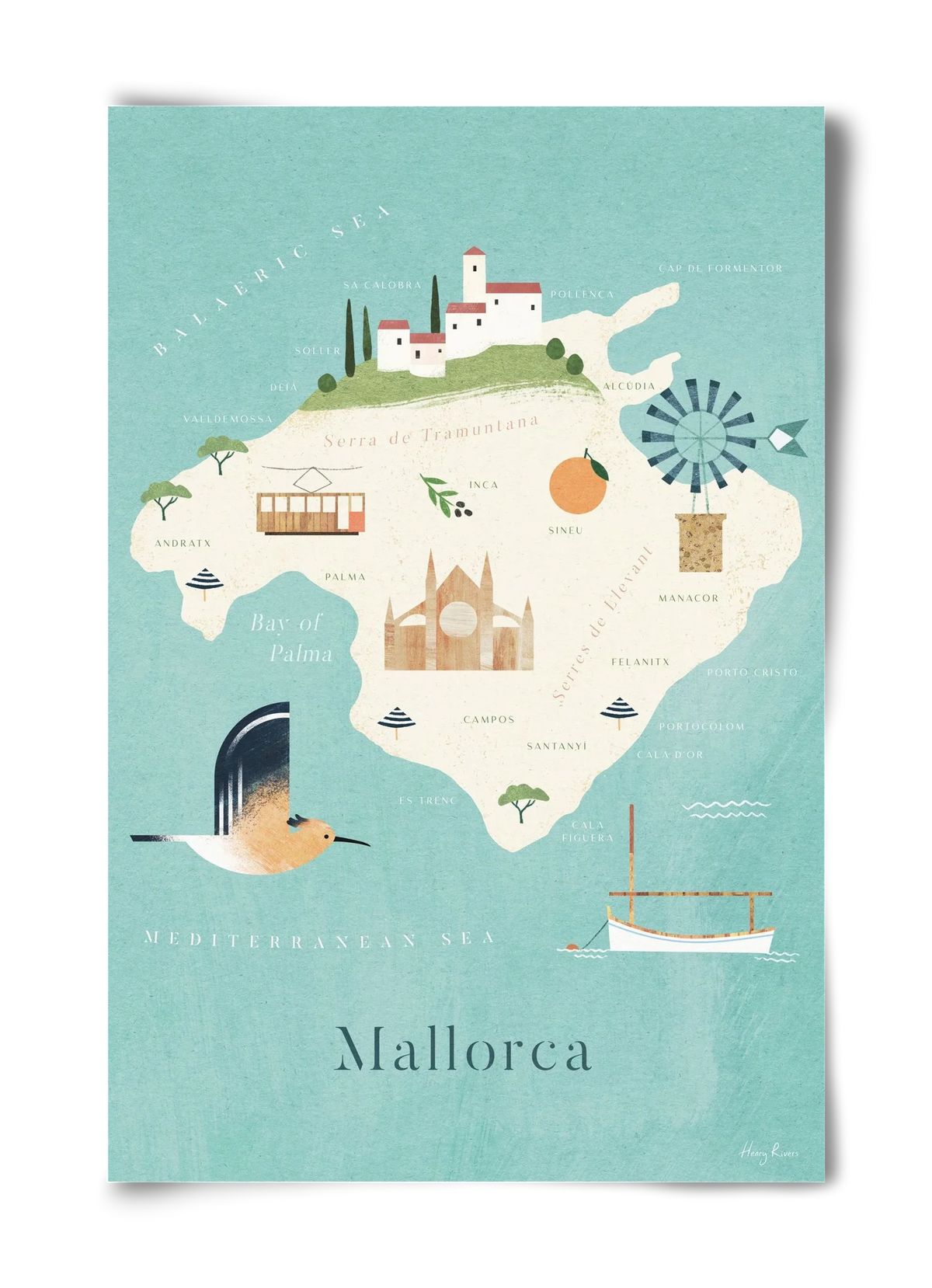 Mallorca Map - artbridge