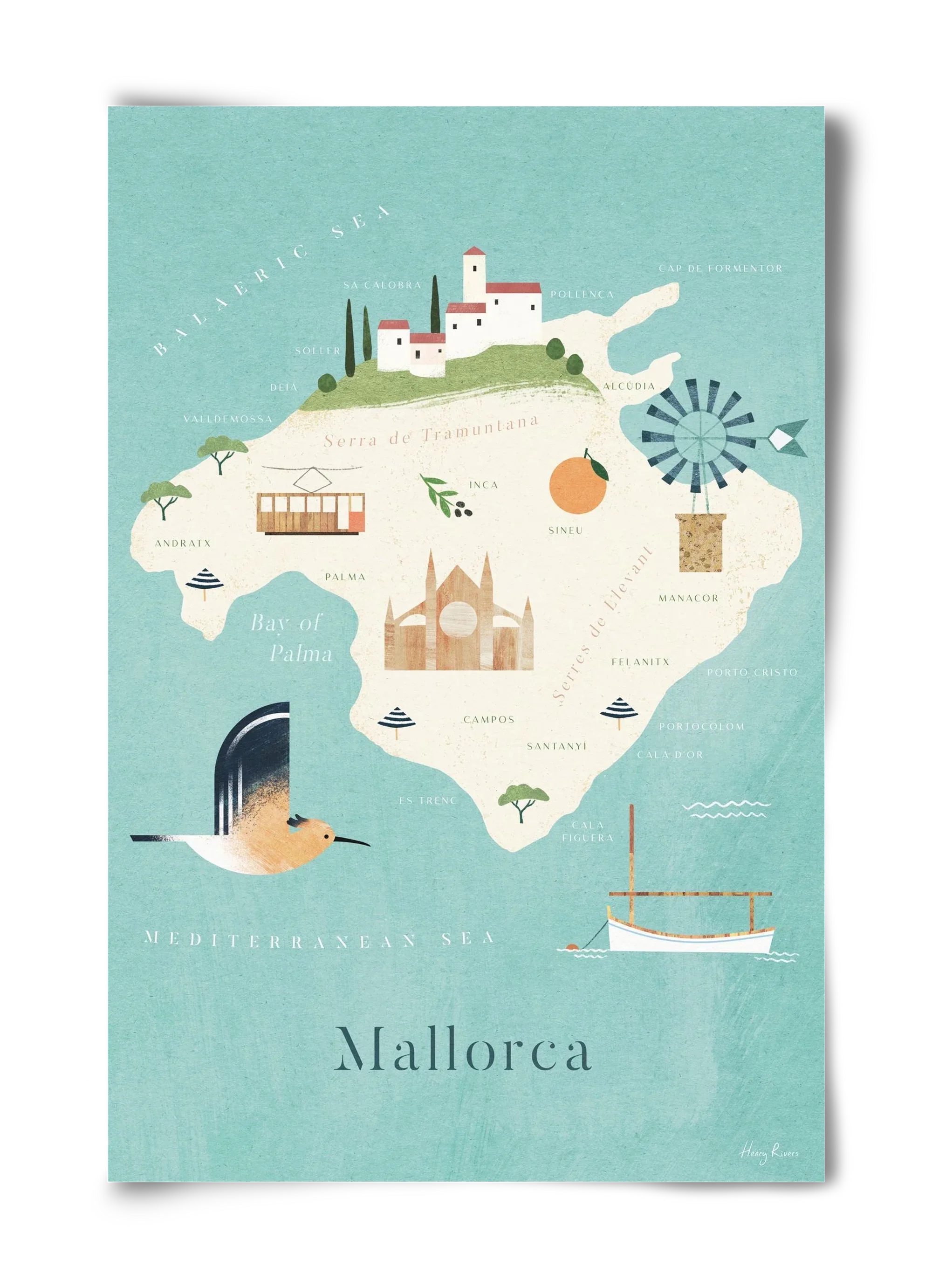 Mallorca Map - artbridge