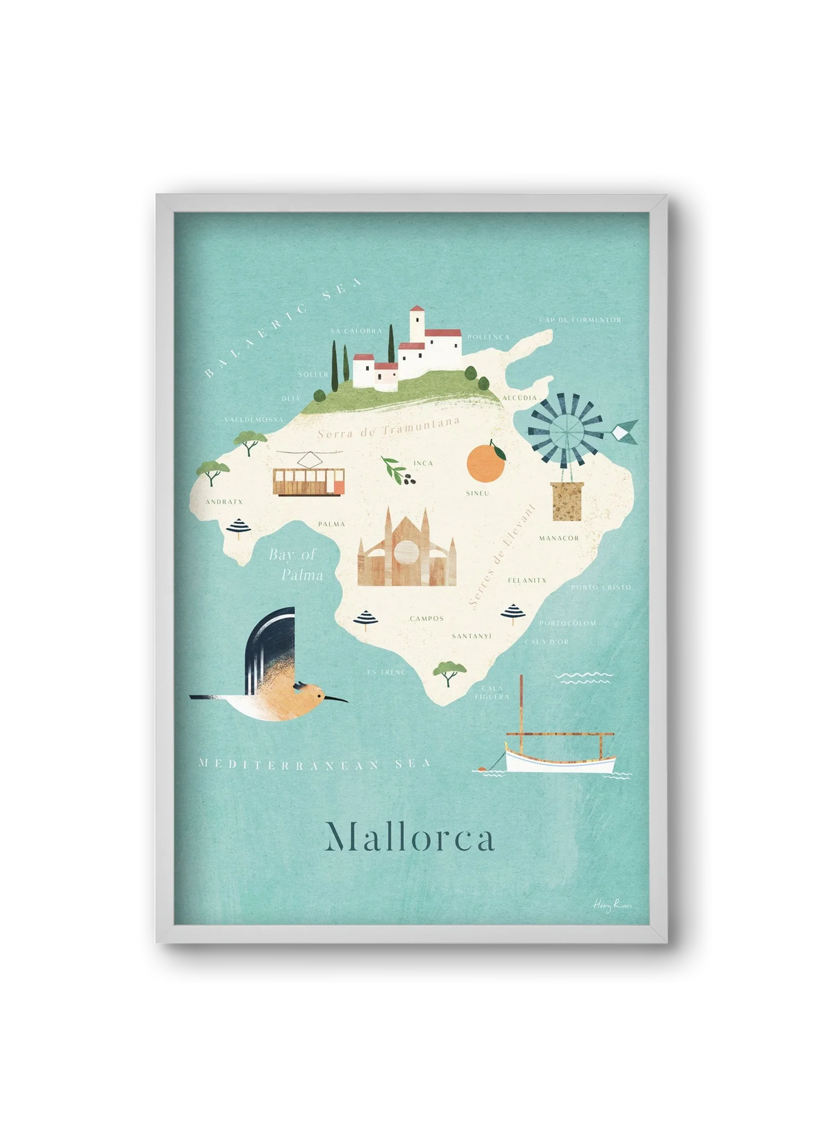 Mallorca Map - artbridge
