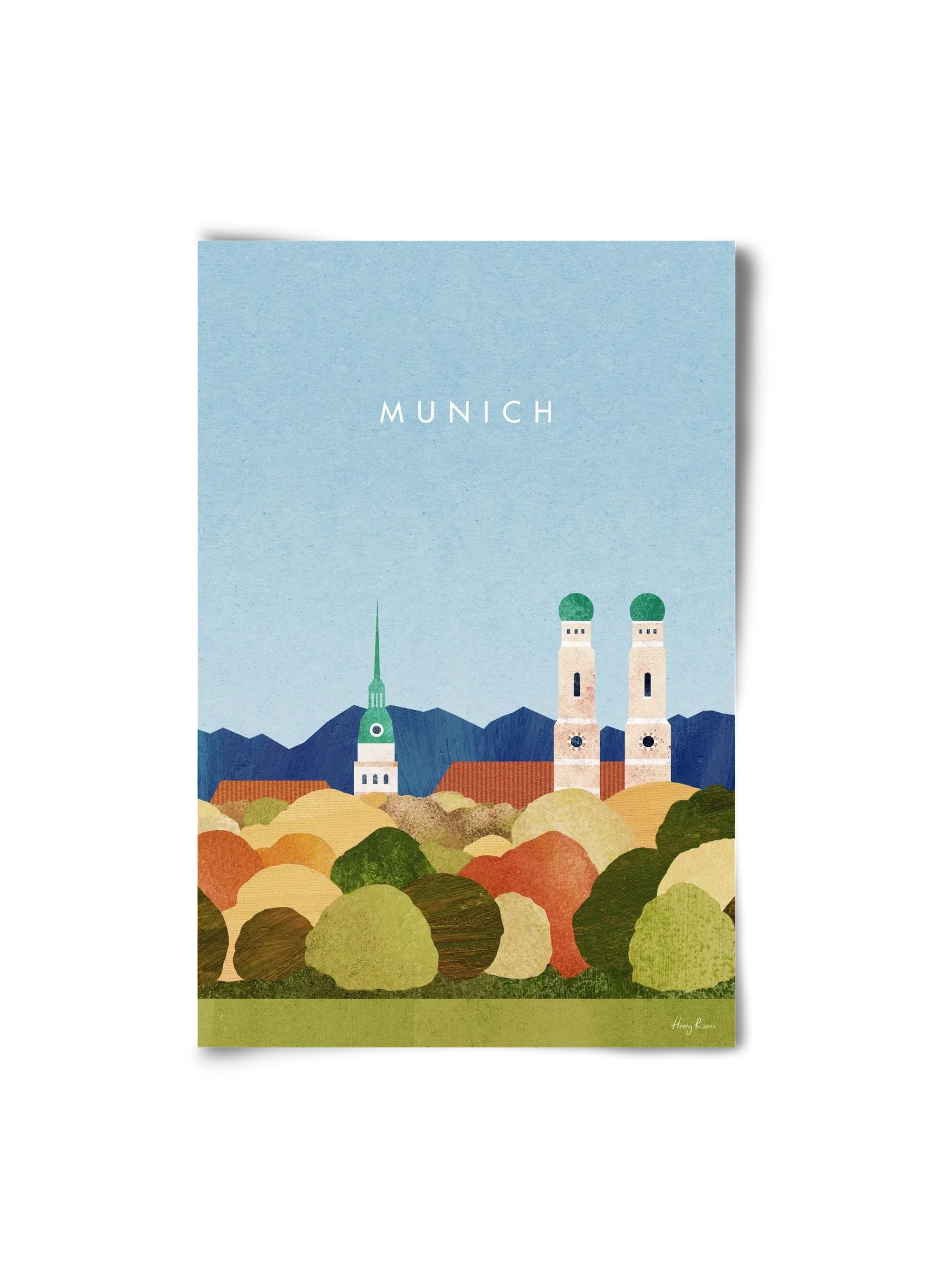 Munich Travel Poster - artbridge