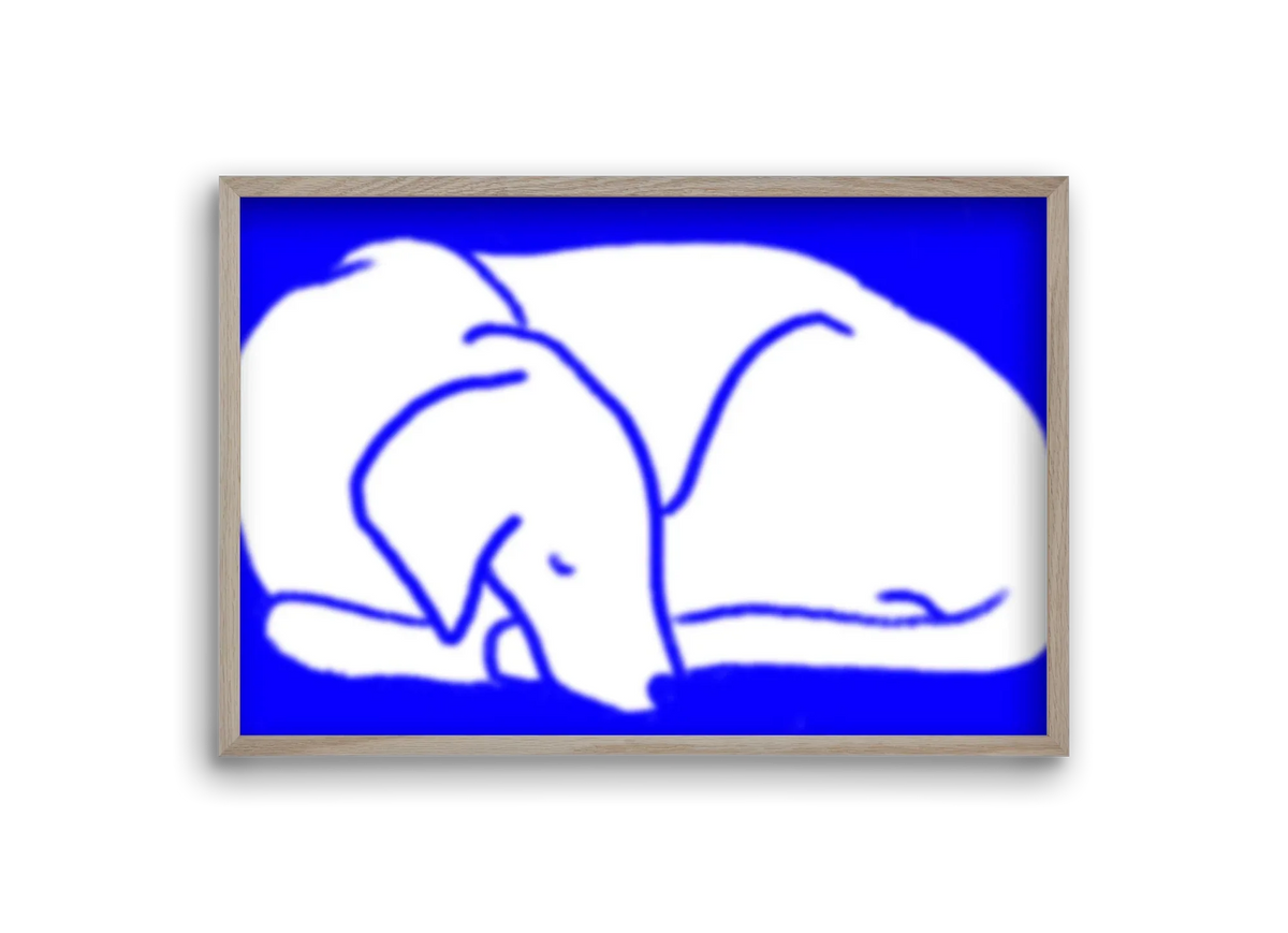 Good Night Blurry Dog - artbridge