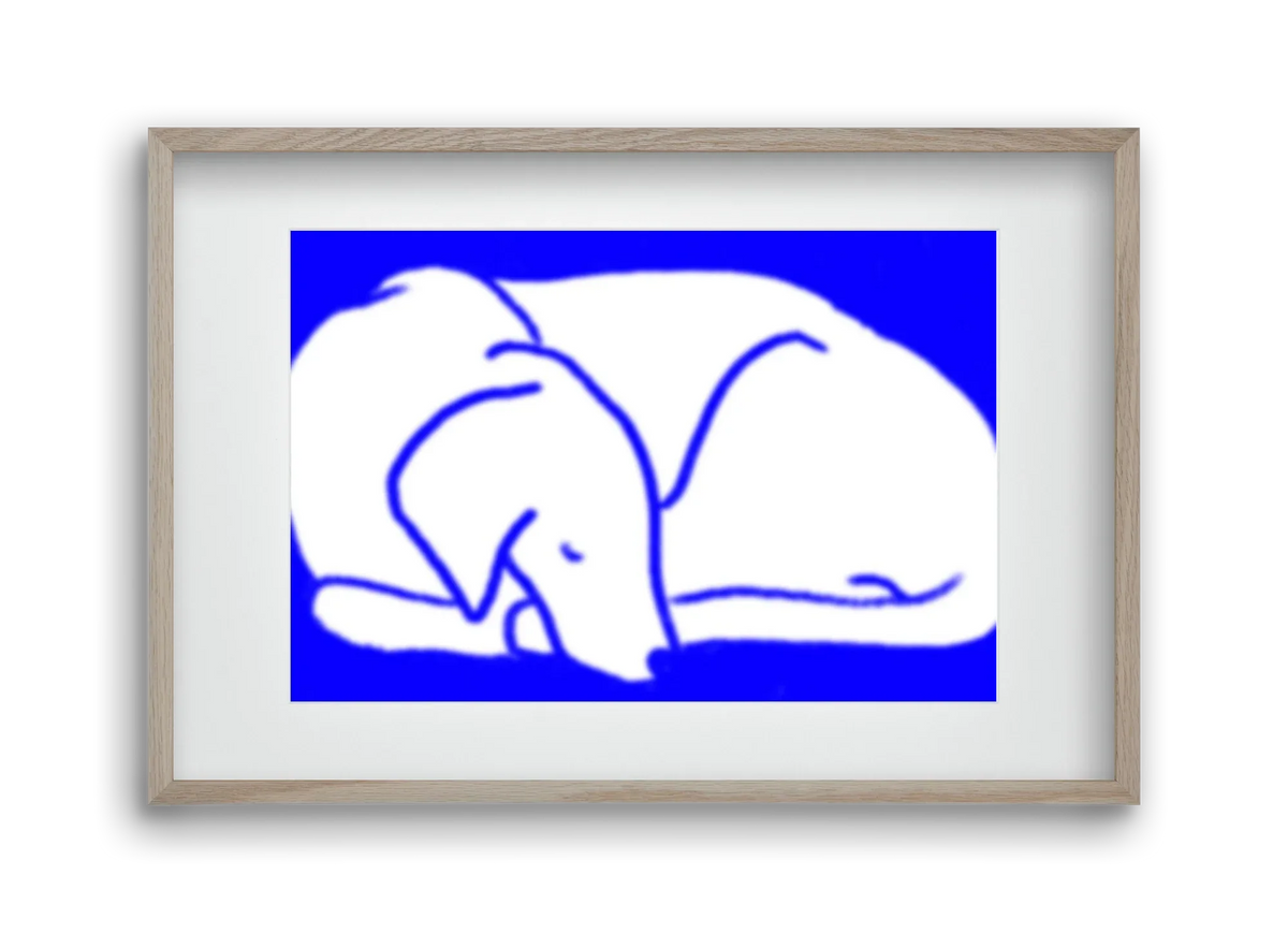 Good Night Blurry Dog - artbridge