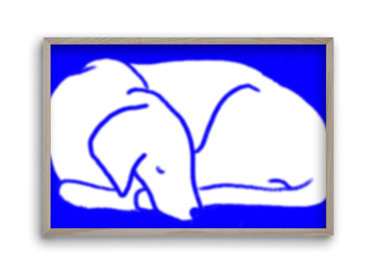Good Night Blurry Dog - artbridge