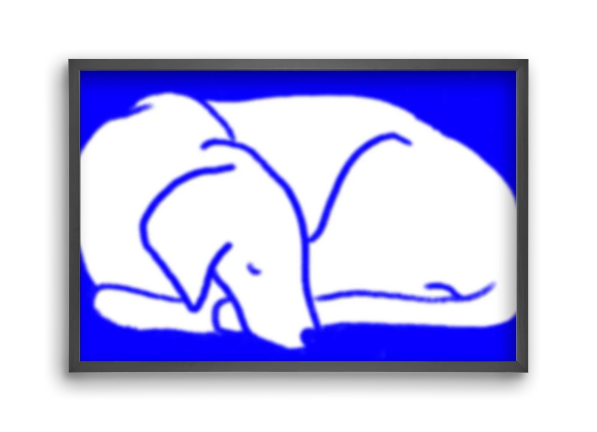 Good Night Blurry Dog - artbridge