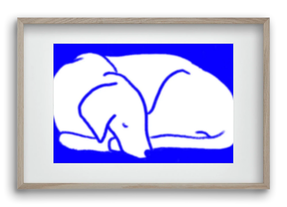 Good Night Blurry Dog - artbridge