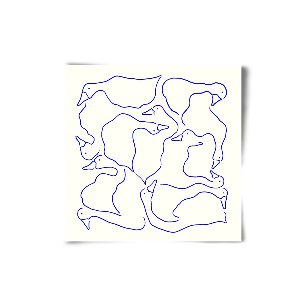 Duck Duck Goose in Blue - artbridge