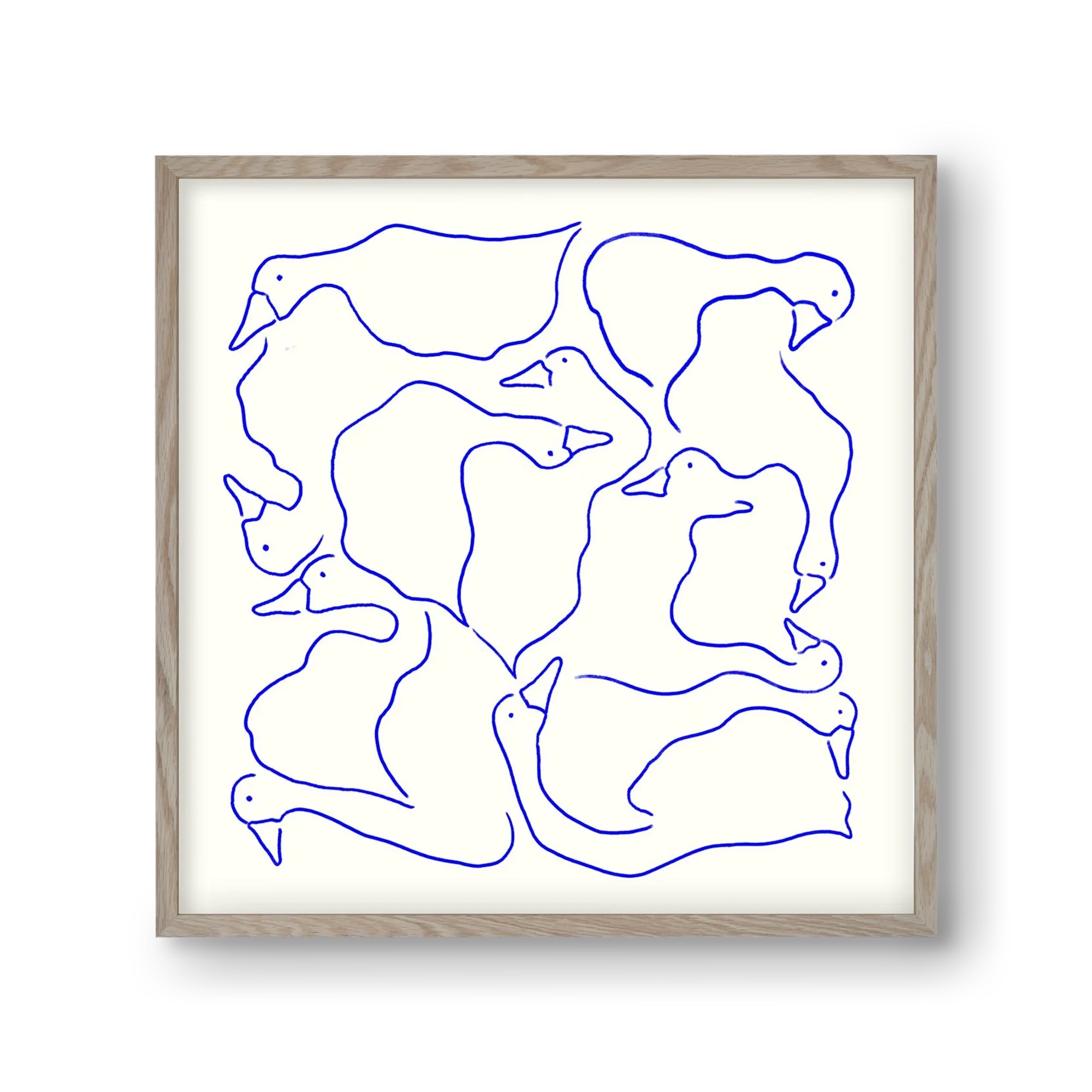Duck Duck Goose in Blue - artbridge