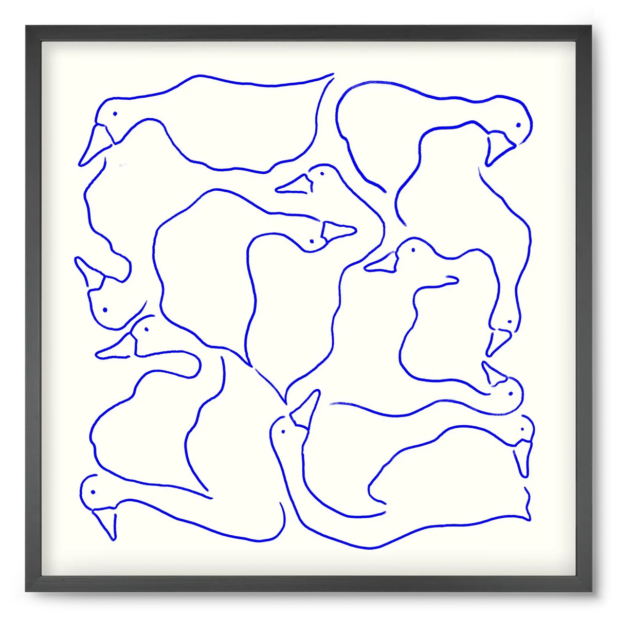 Duck Duck Goose in Blue - artbridge