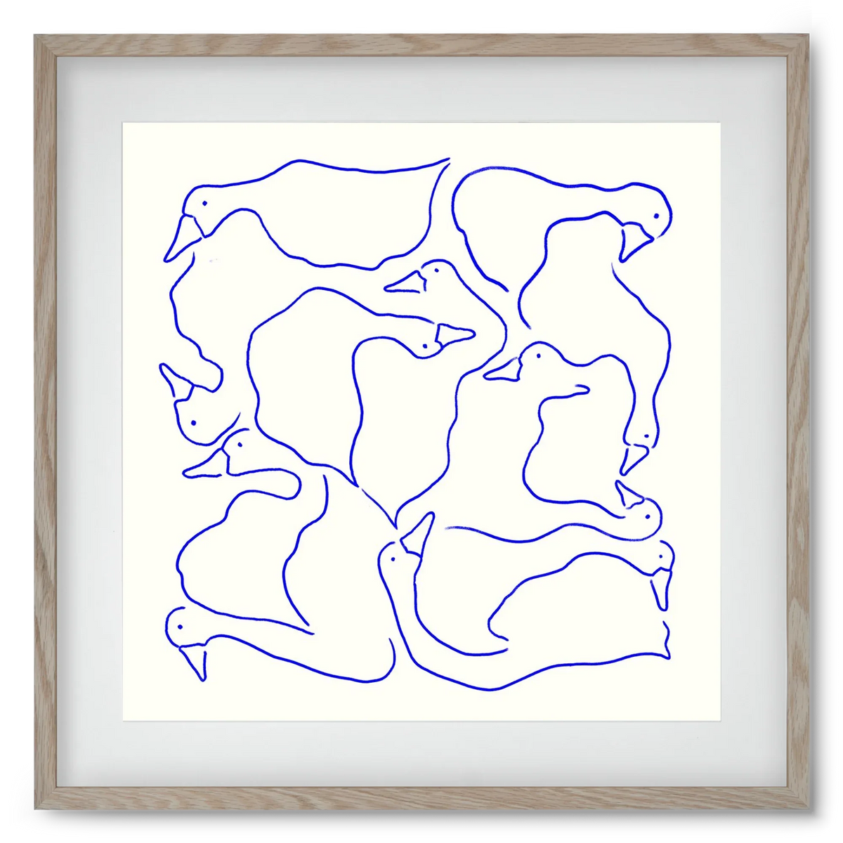 Duck Duck Goose in Blue - artbridge