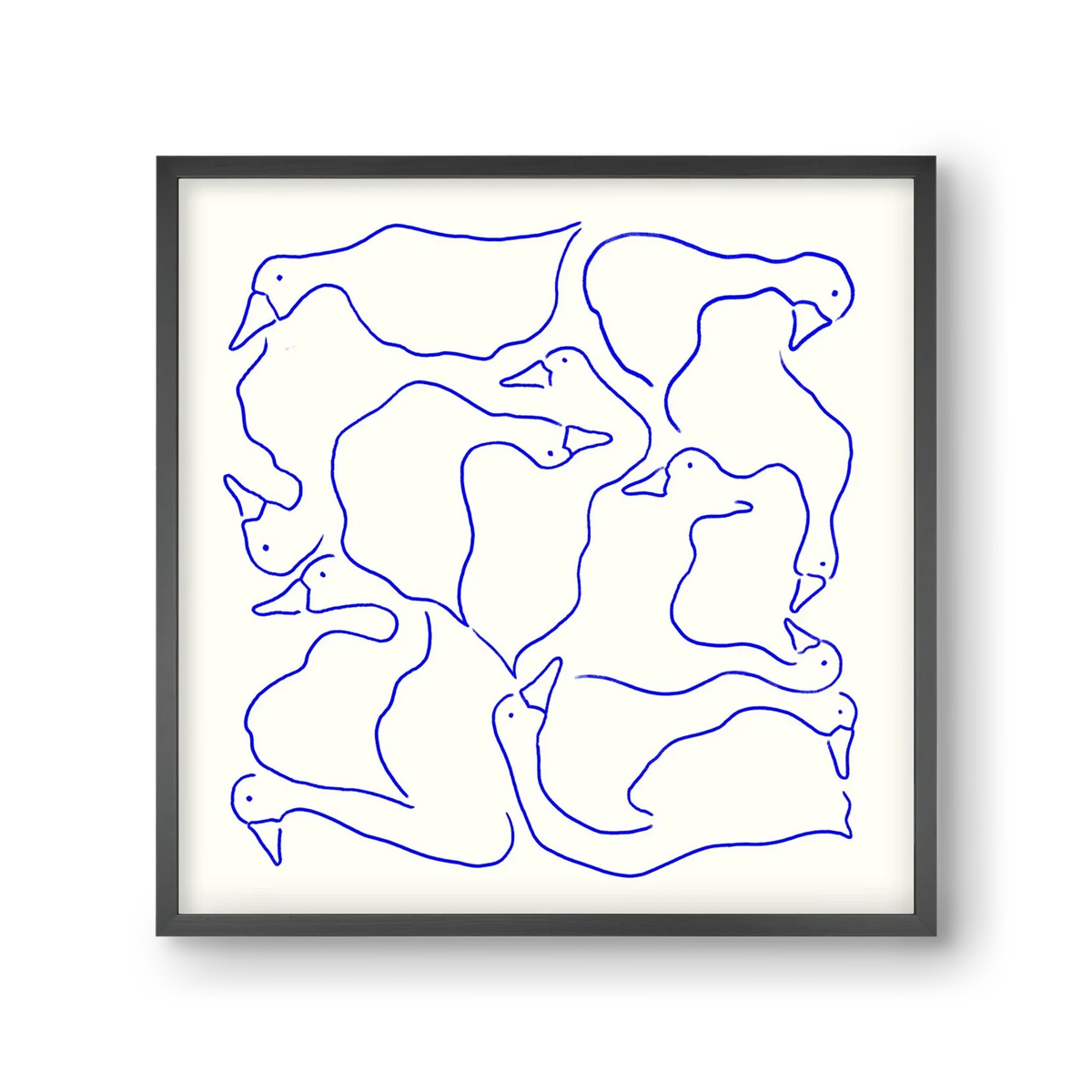 Duck Duck Goose in Blue - artbridge