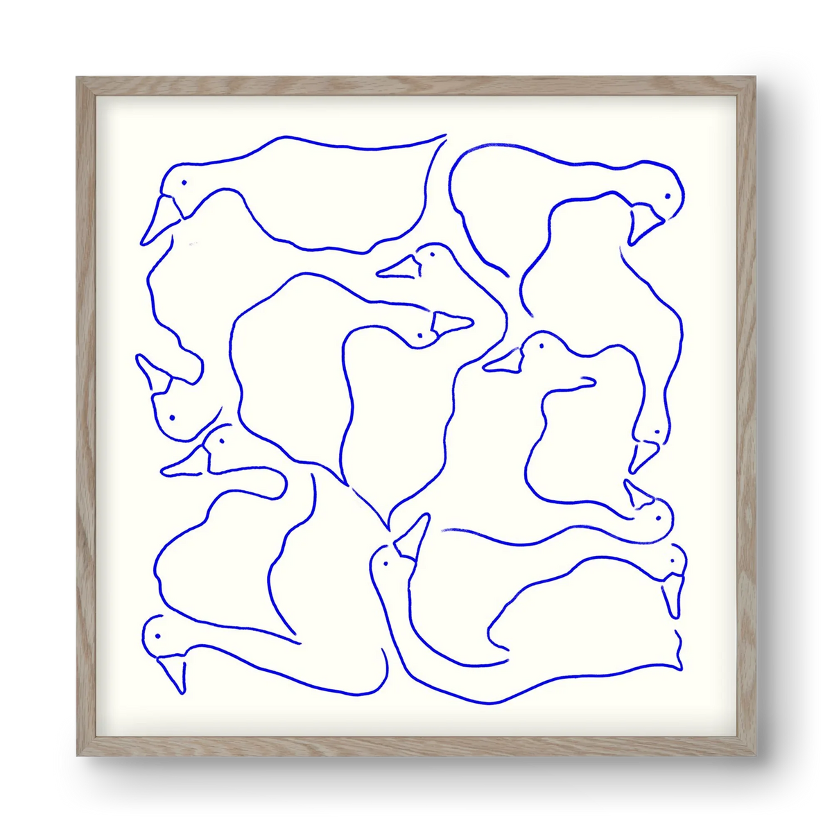 Duck Duck Goose in Blue - artbridge