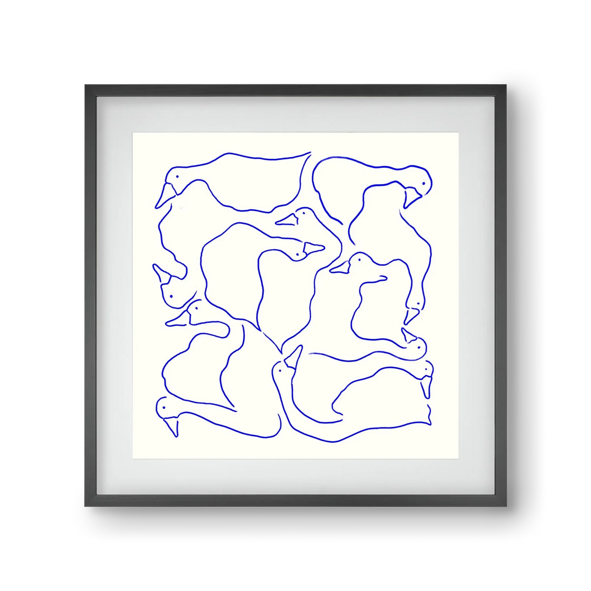 Duck Duck Goose in Blue - artbridge