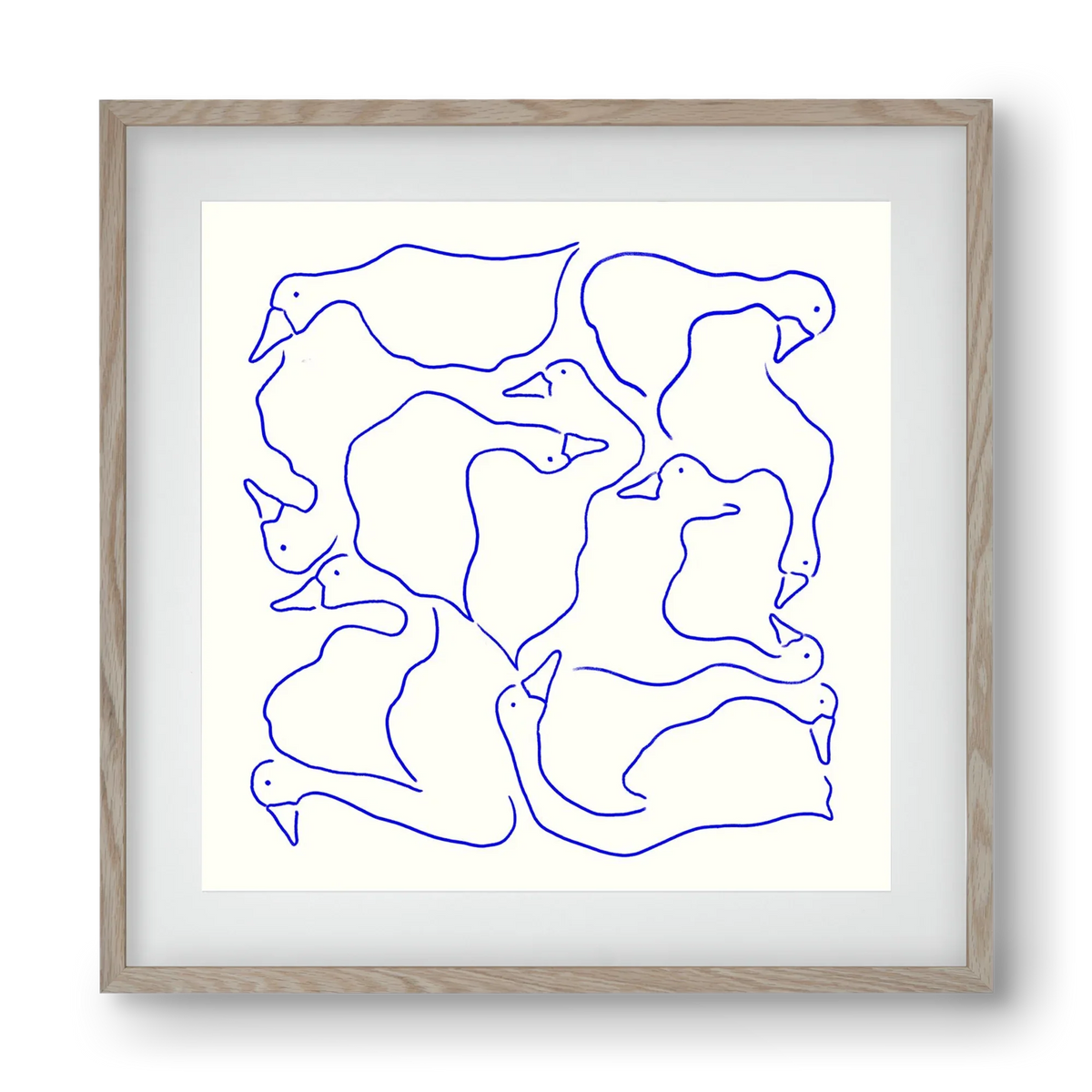 Duck Duck Goose in Blue - artbridge