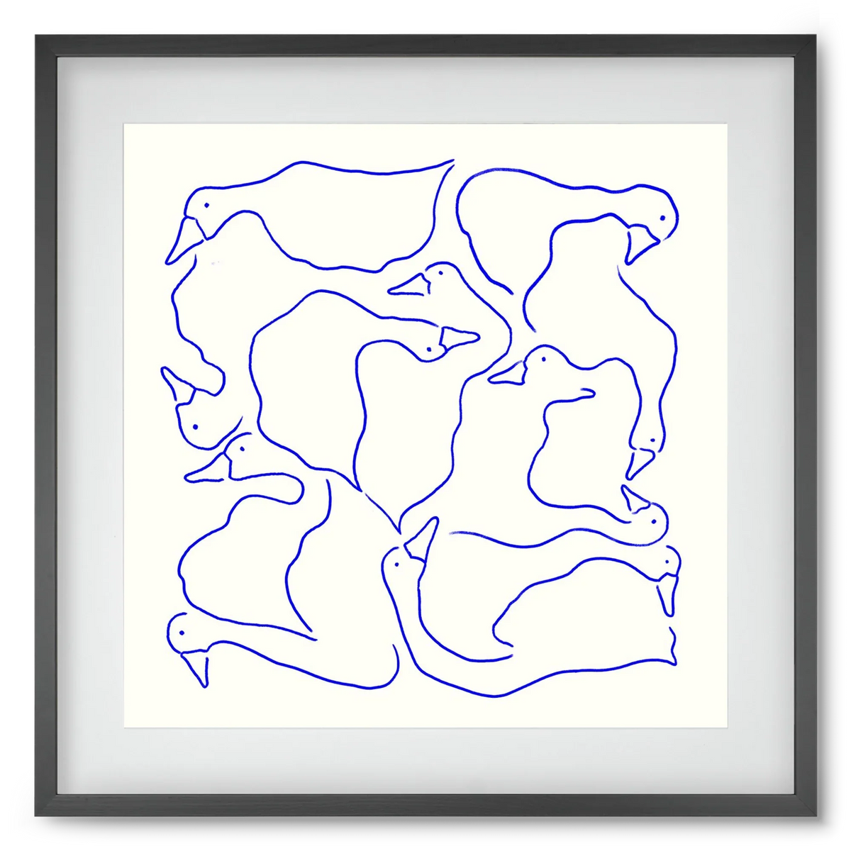Duck Duck Goose in Blue - artbridge