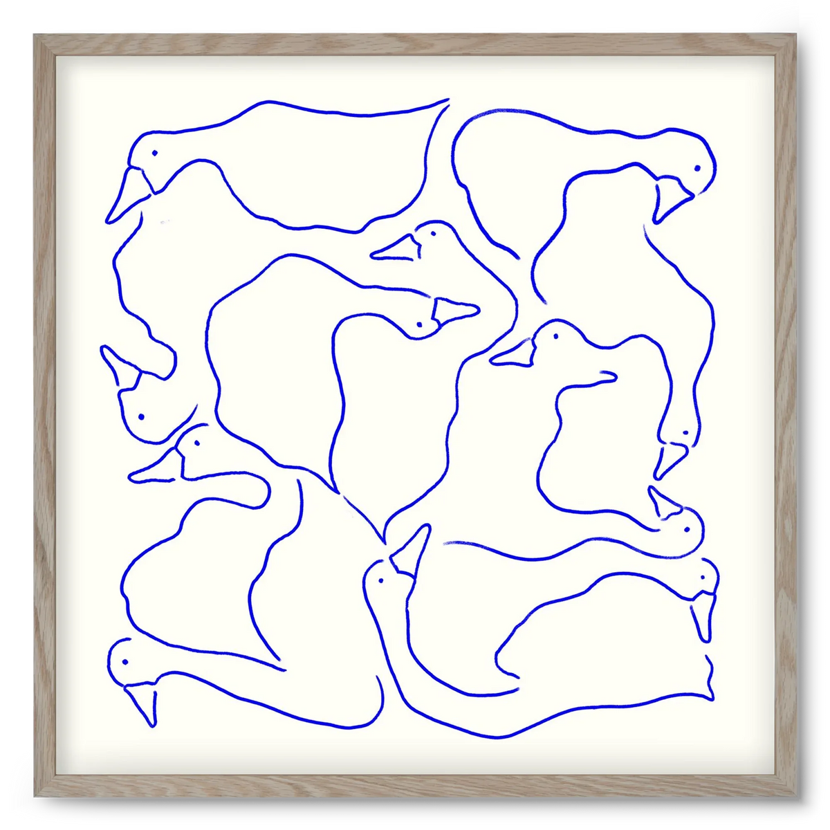 Duck Duck Goose in Blue - artbridge