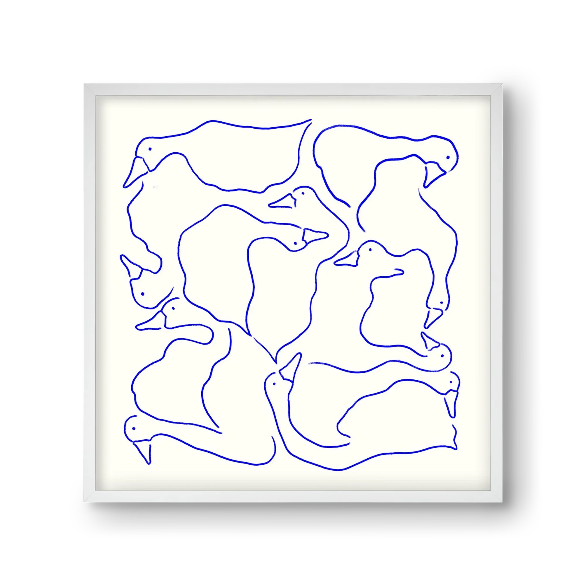 Duck Duck Goose in Blue - artbridge