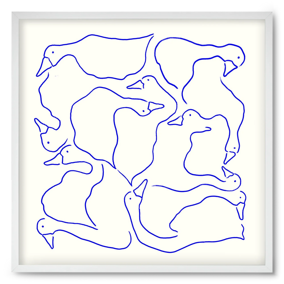 Duck Duck Goose in Blue - artbridge