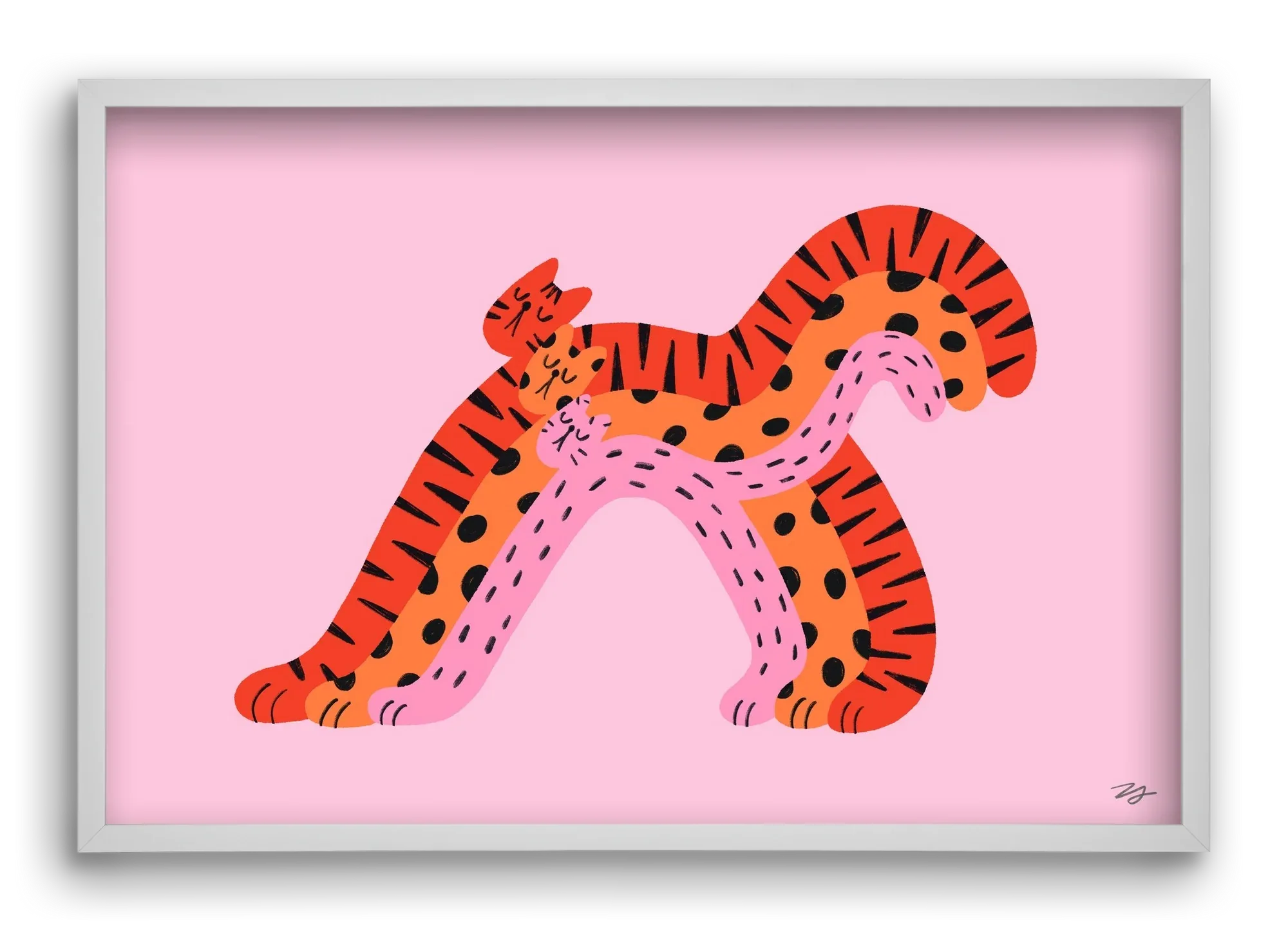 Rainbow Cats - artbridge