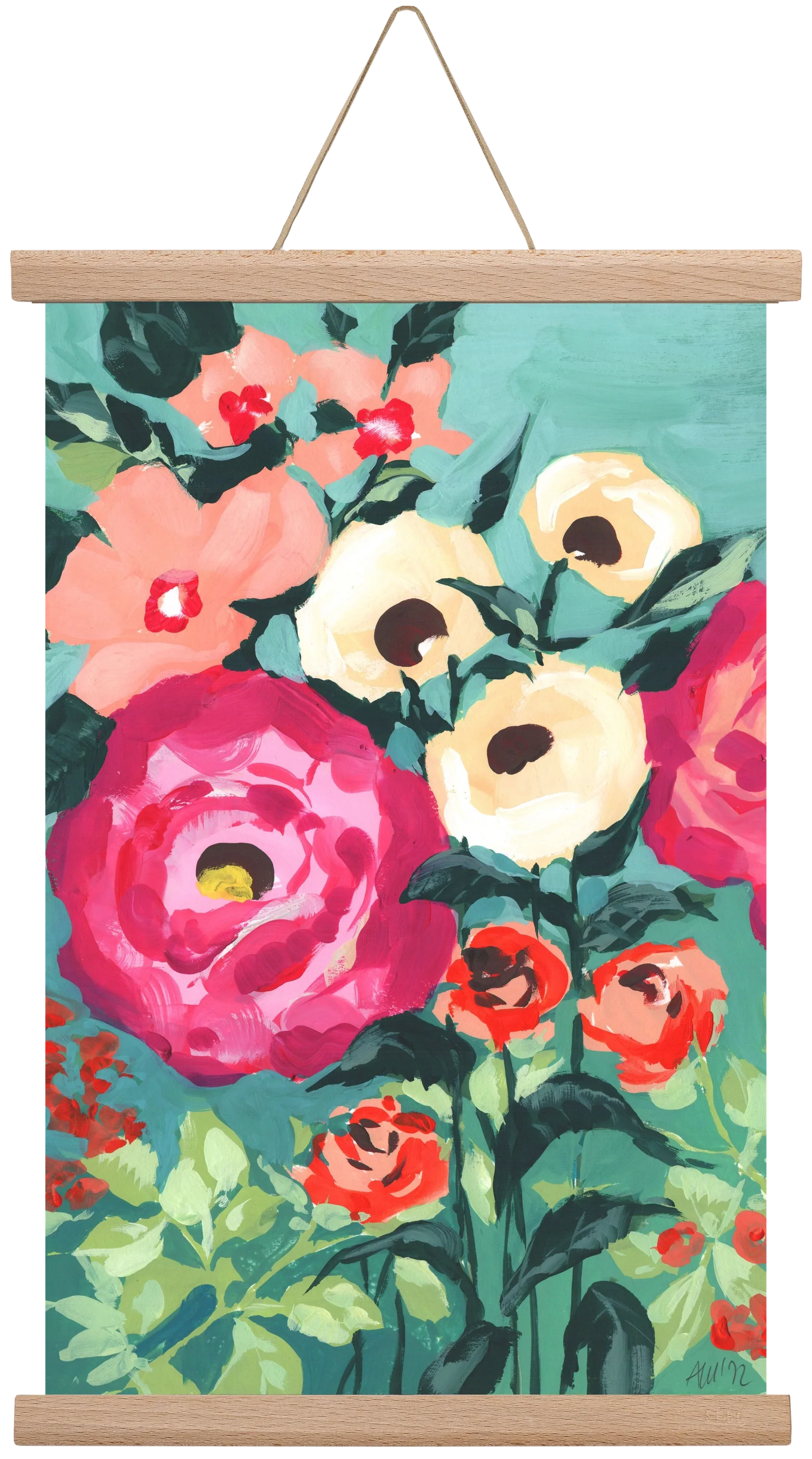Viva Magenta Peonies - artbridge
