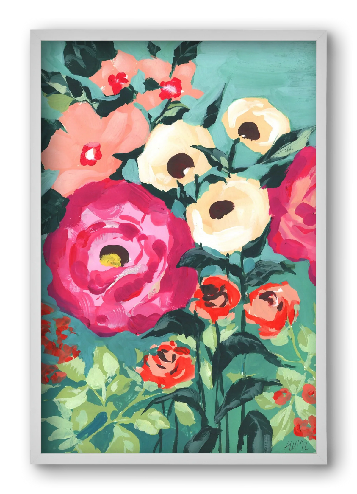 Viva Magenta Peonies - artbridge