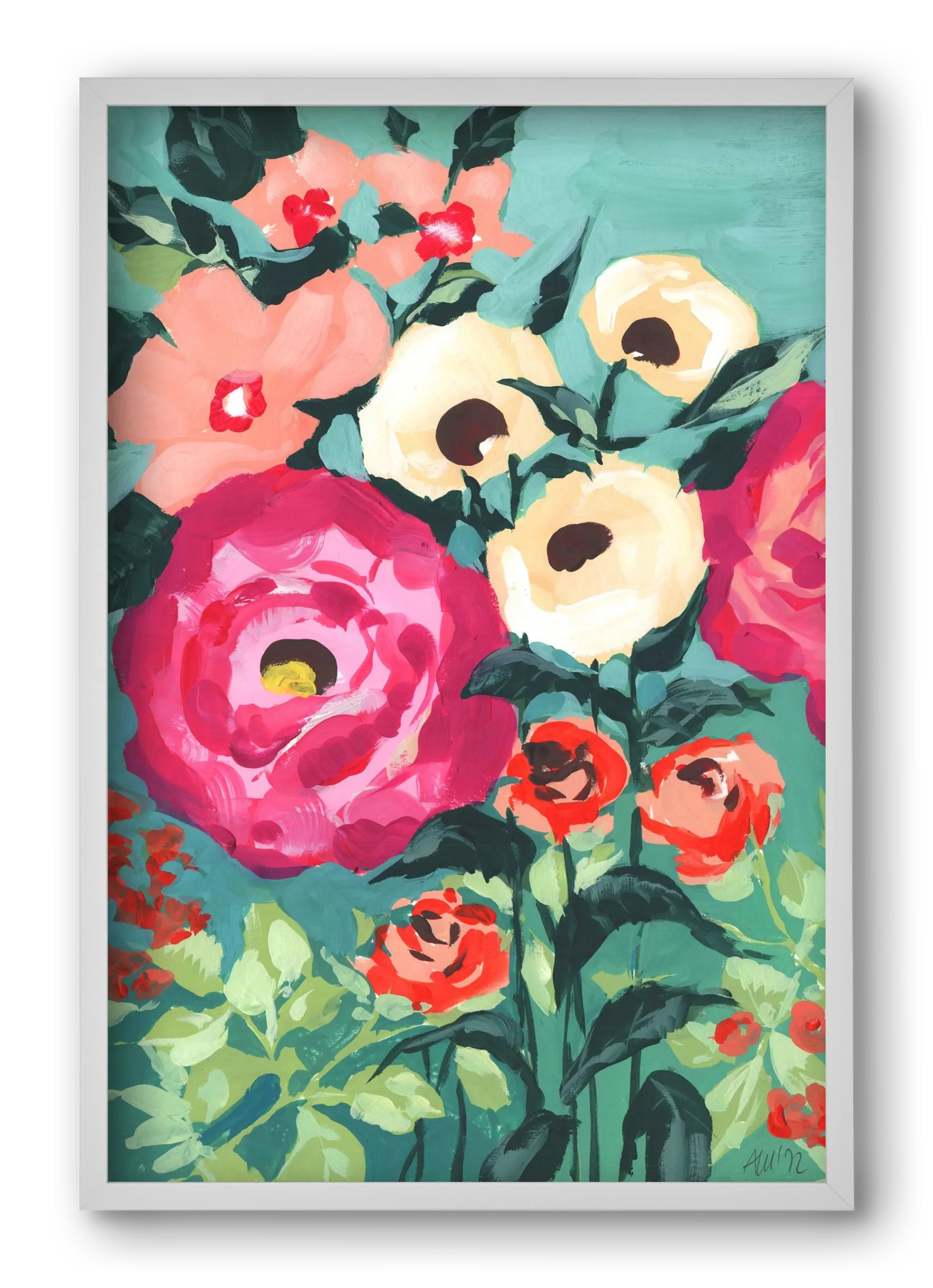 Viva Magenta Peonies - artbridge
