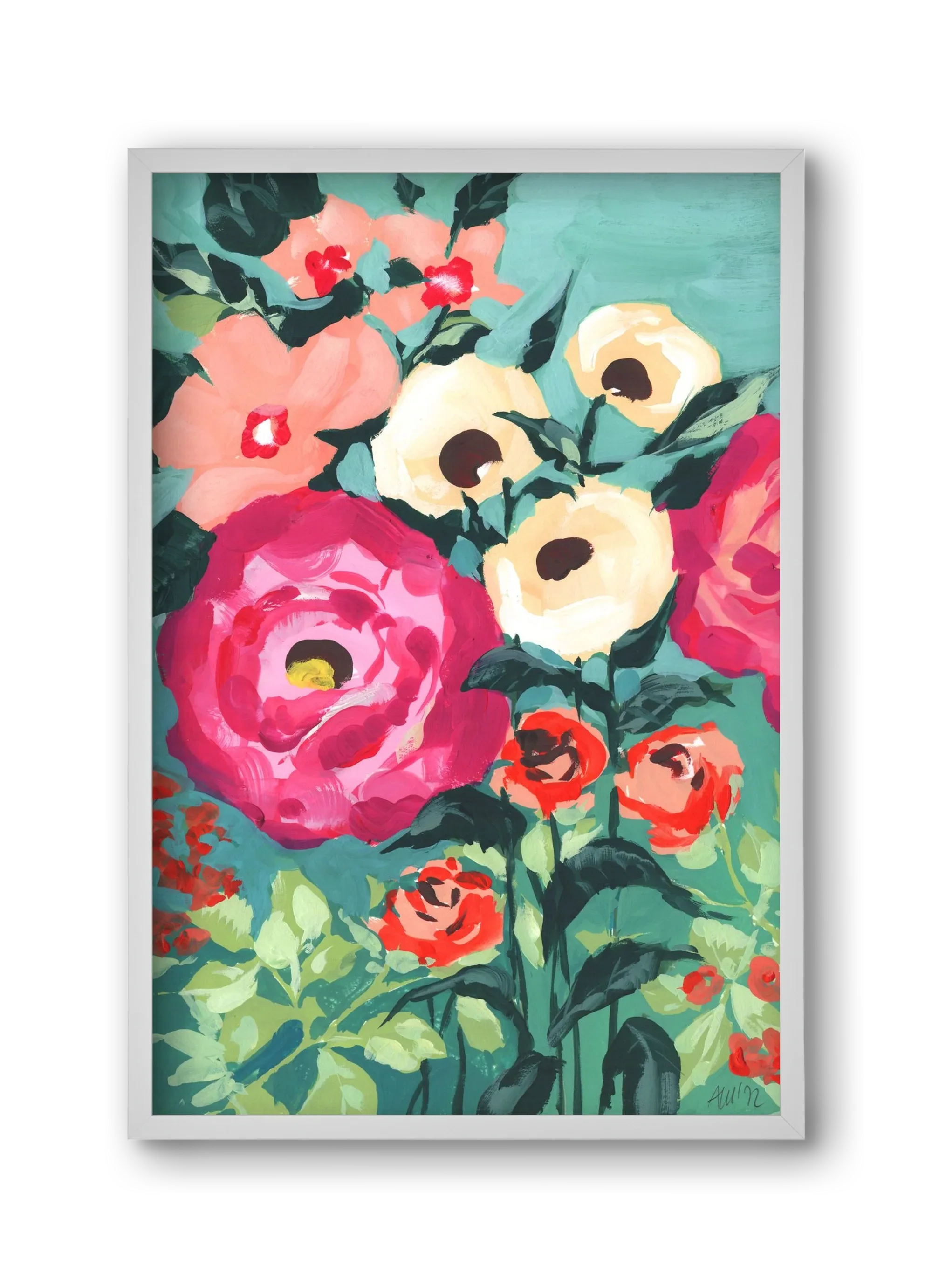 Viva Magenta Peonies - artbridge