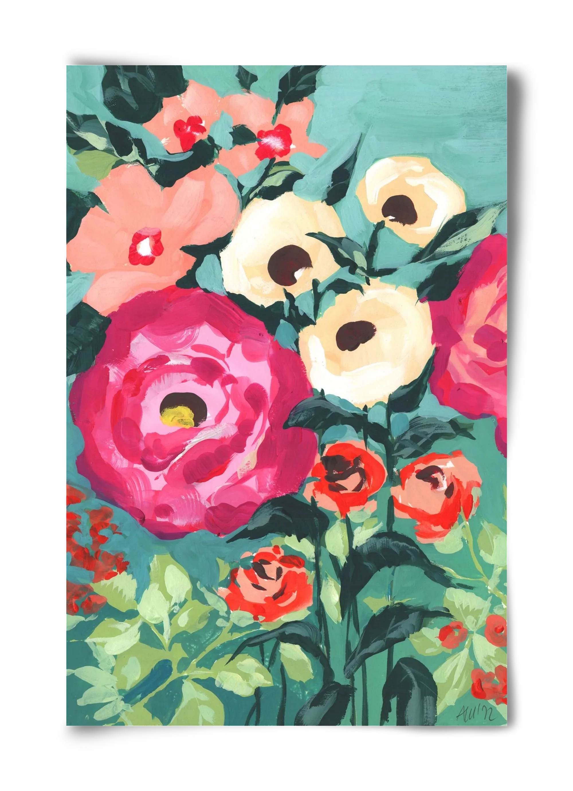 Viva Magenta Peonies - artbridge