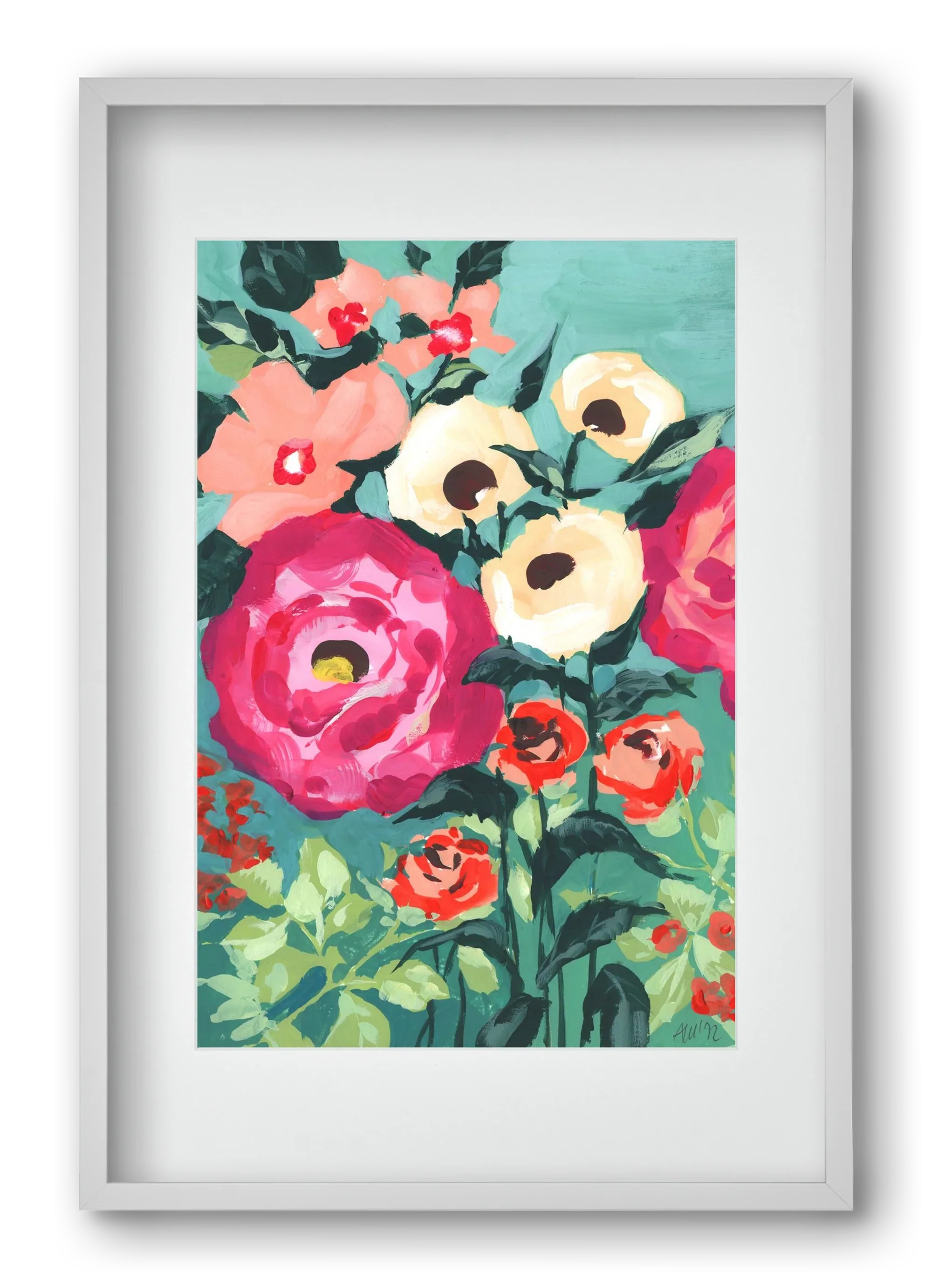 Viva Magenta Peonies - artbridge