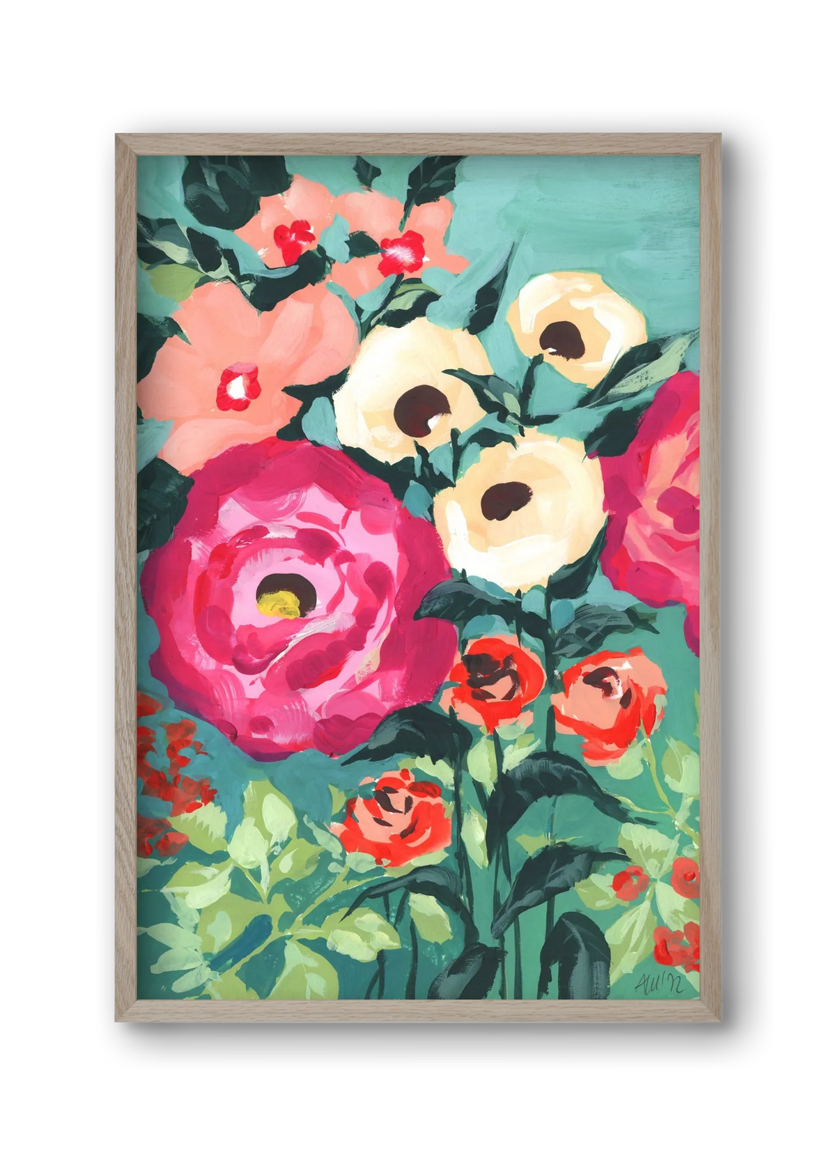 Viva Magenta Peonies - artbridge
