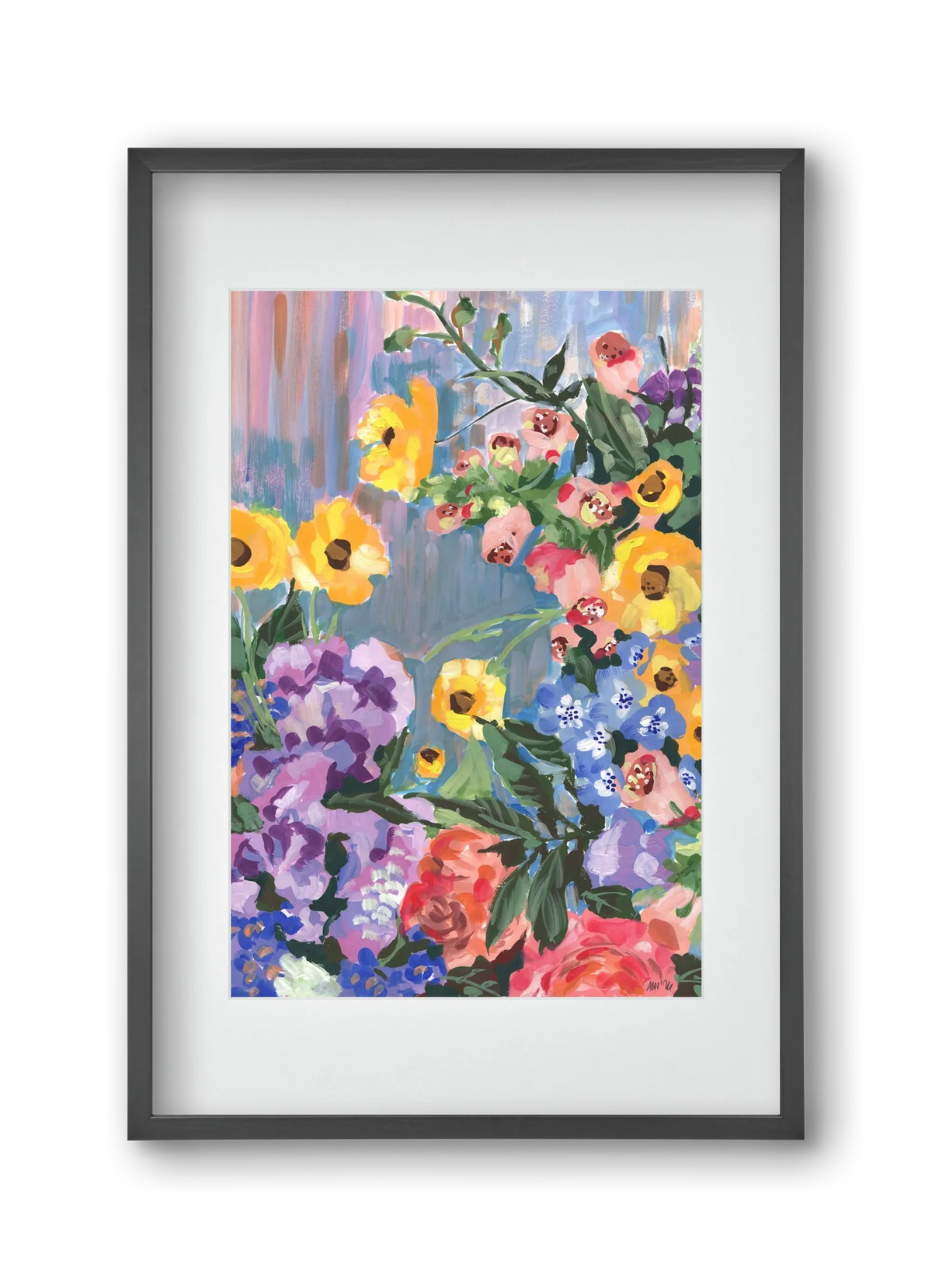 Retro Floral Bouqet - artbridge