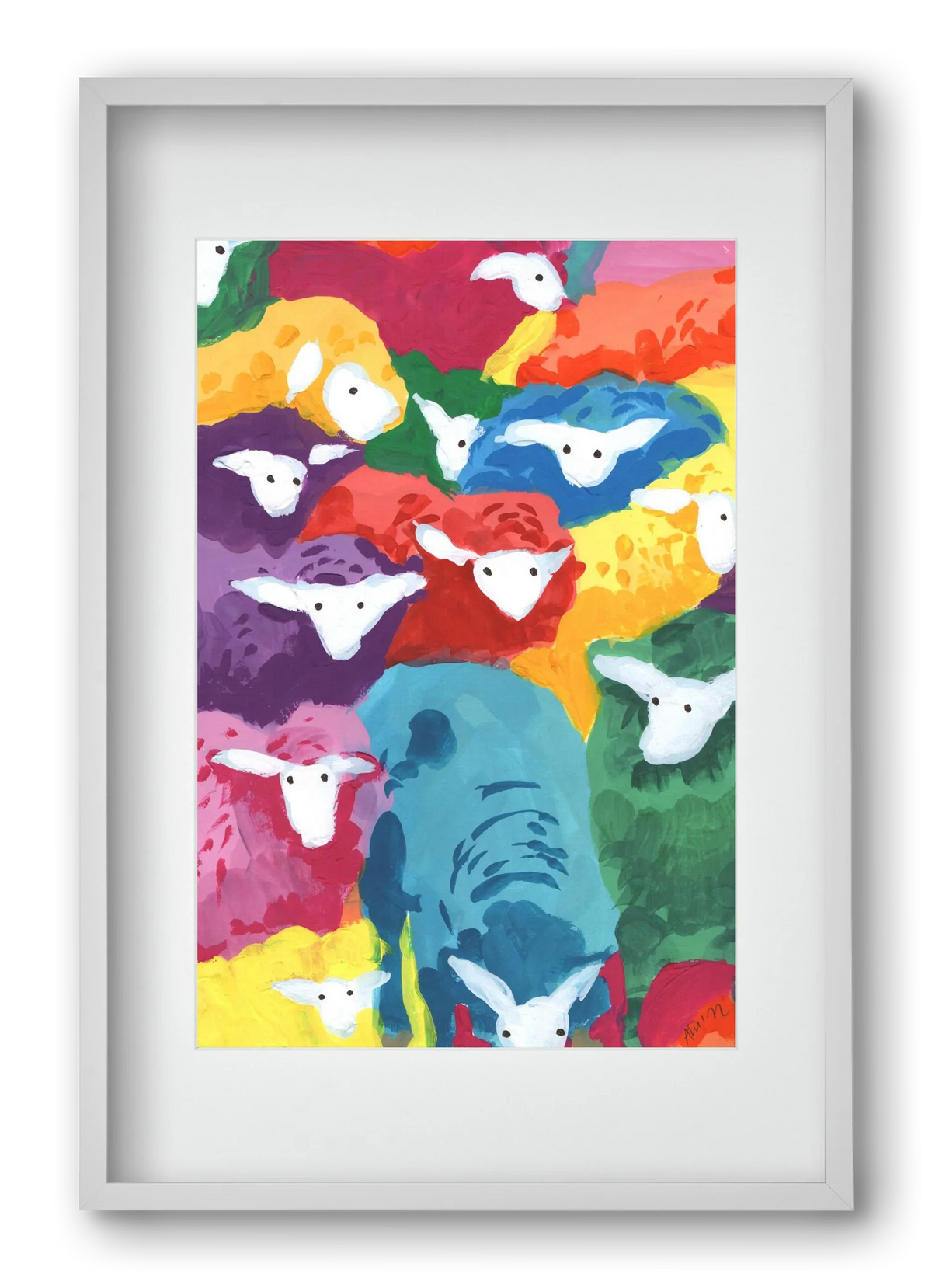 Colorful Sheep Cocktail - artbridge