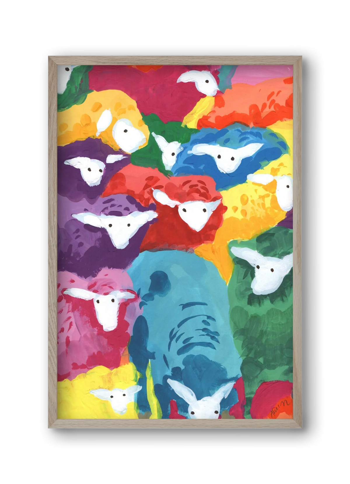 Colorful Sheep Cocktail - artbridge