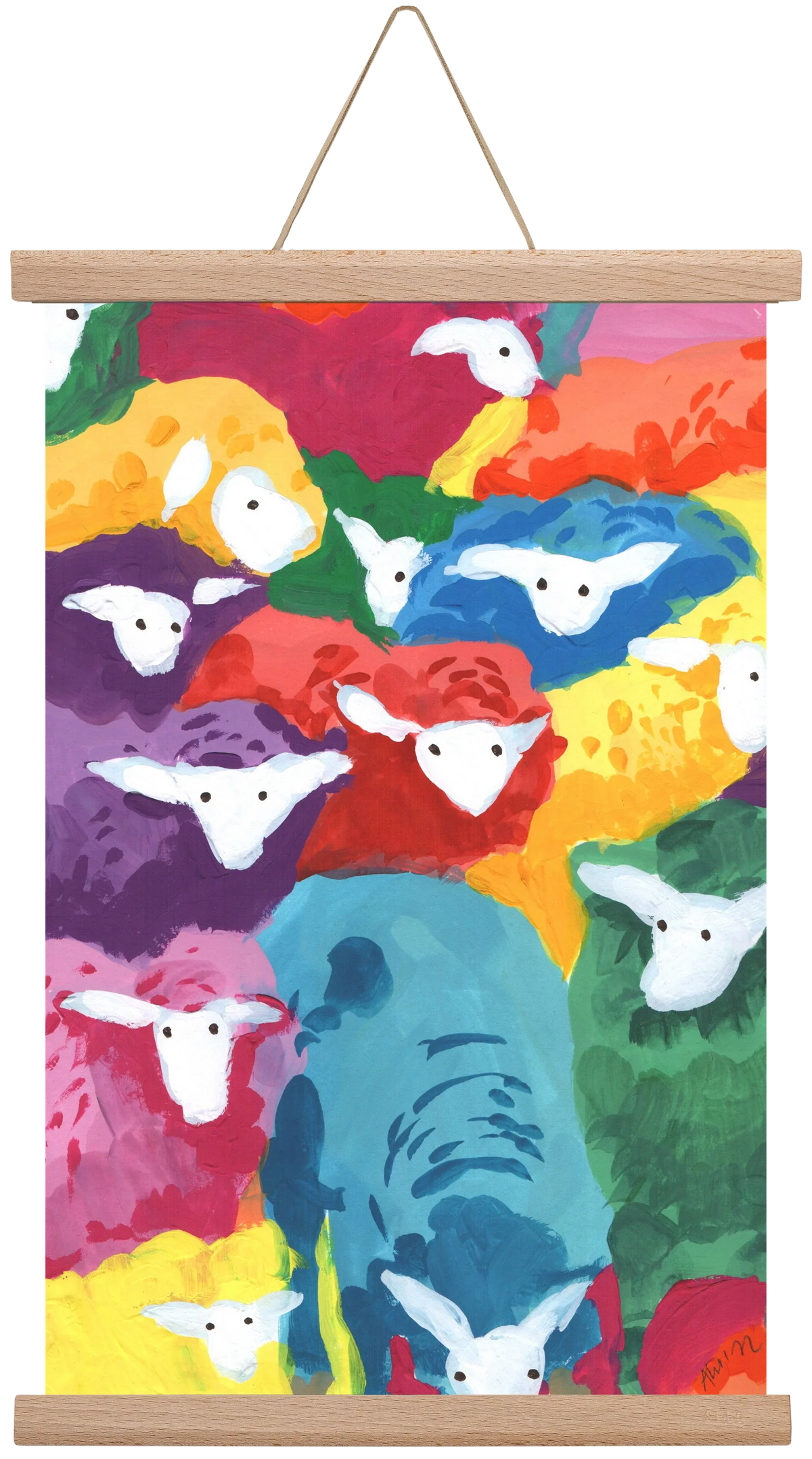 Colorful Sheep Cocktail - artbridge