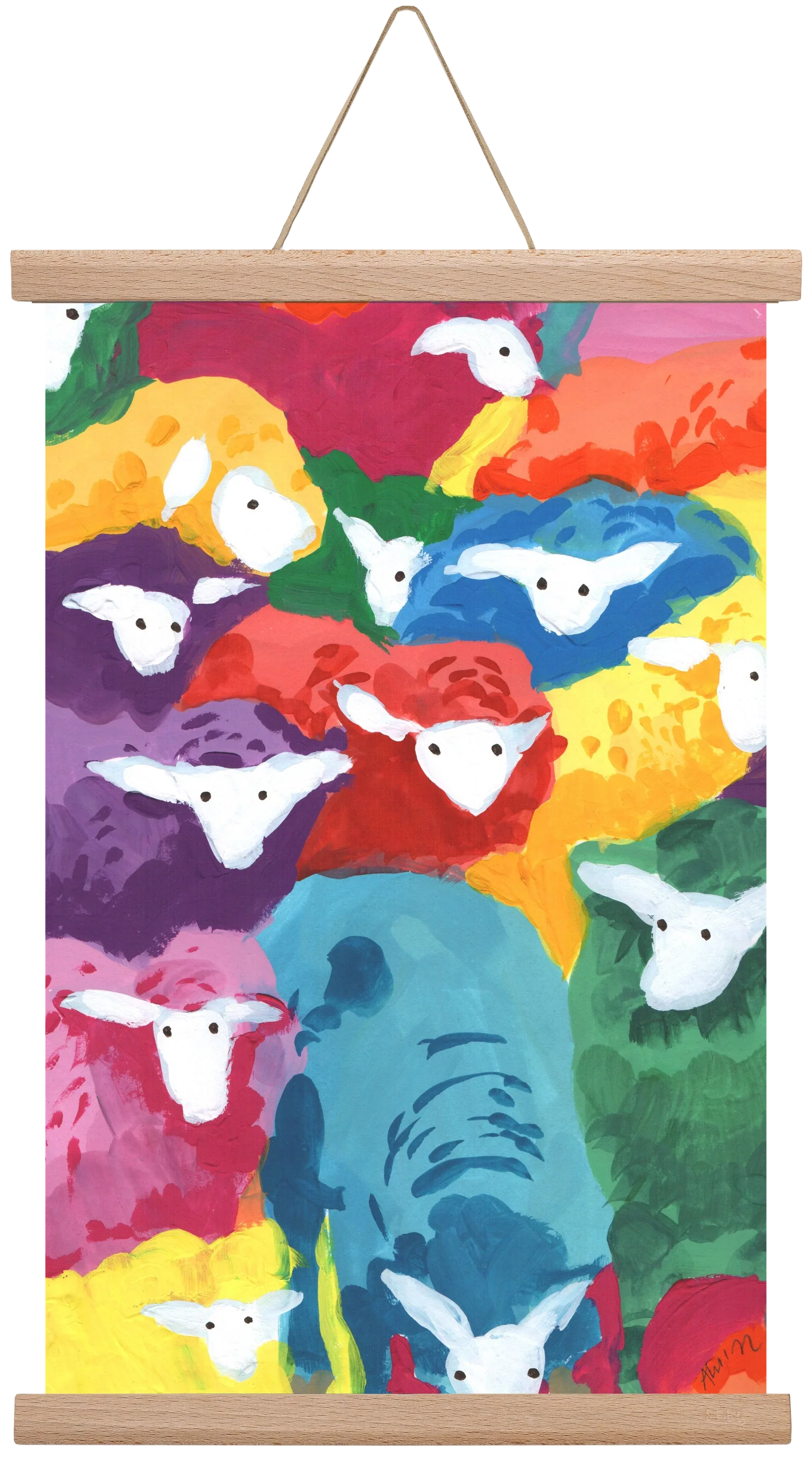 Colorful Sheep Cocktail - artbridge