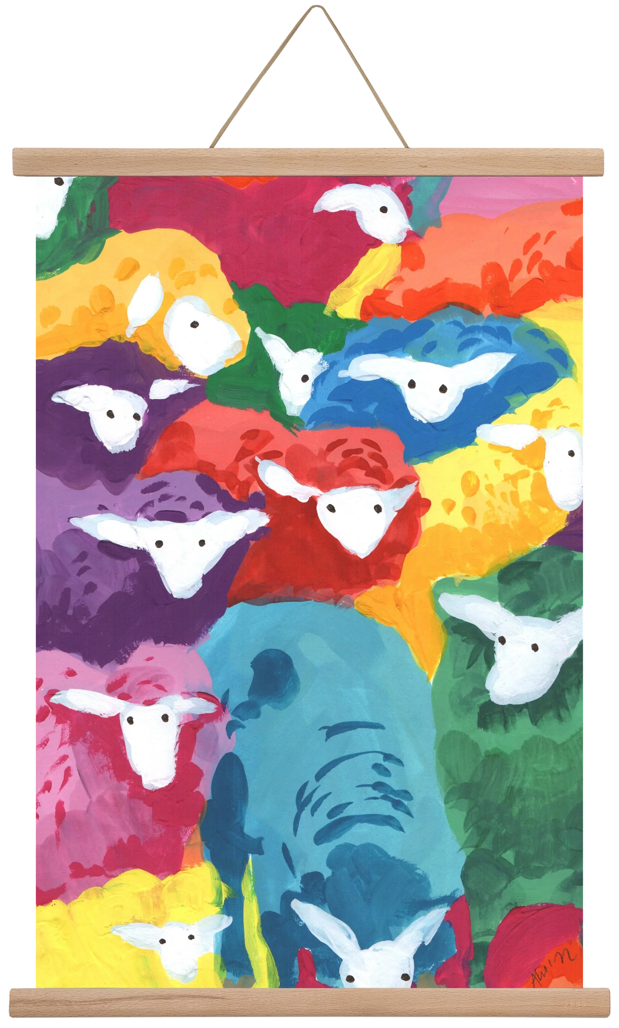Colorful Sheep Cocktail - artbridge