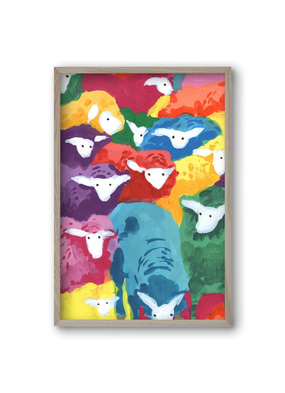 Colorful Sheep Cocktail - artbridge