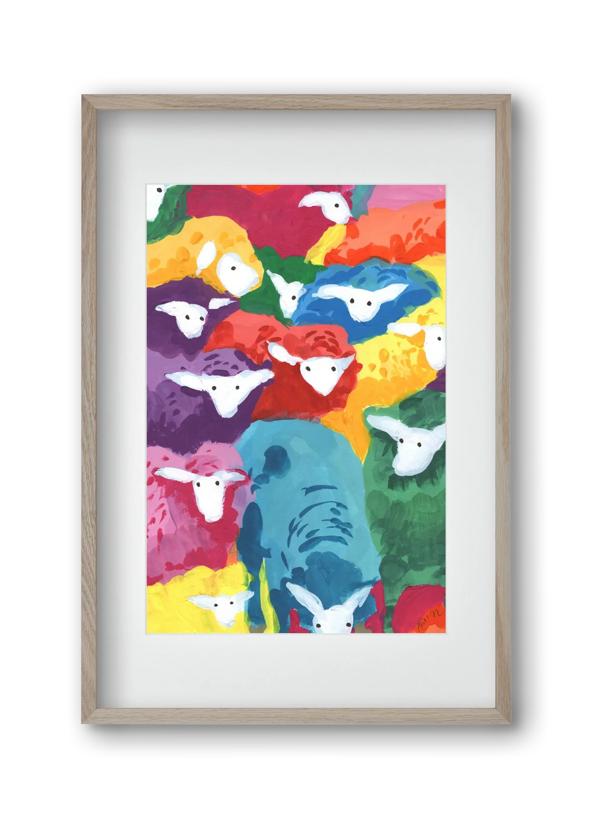 Colorful Sheep Cocktail - artbridge