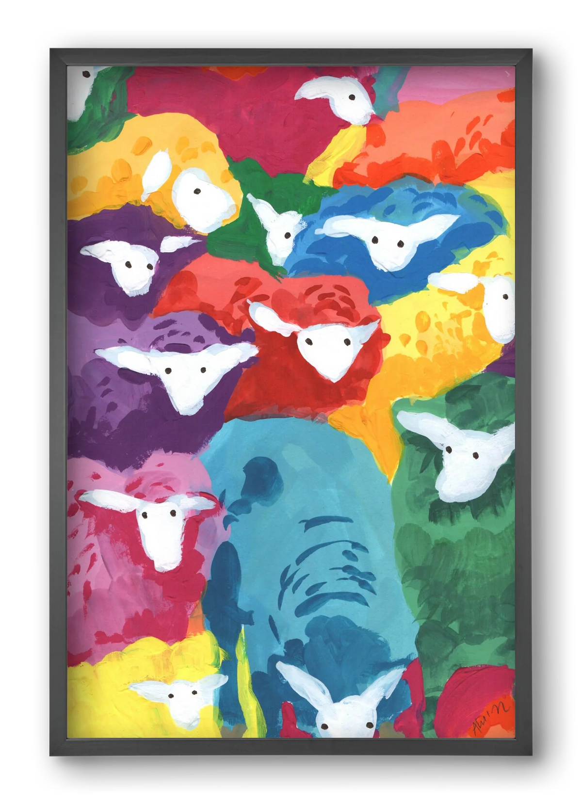 Colorful Sheep Cocktail - artbridge