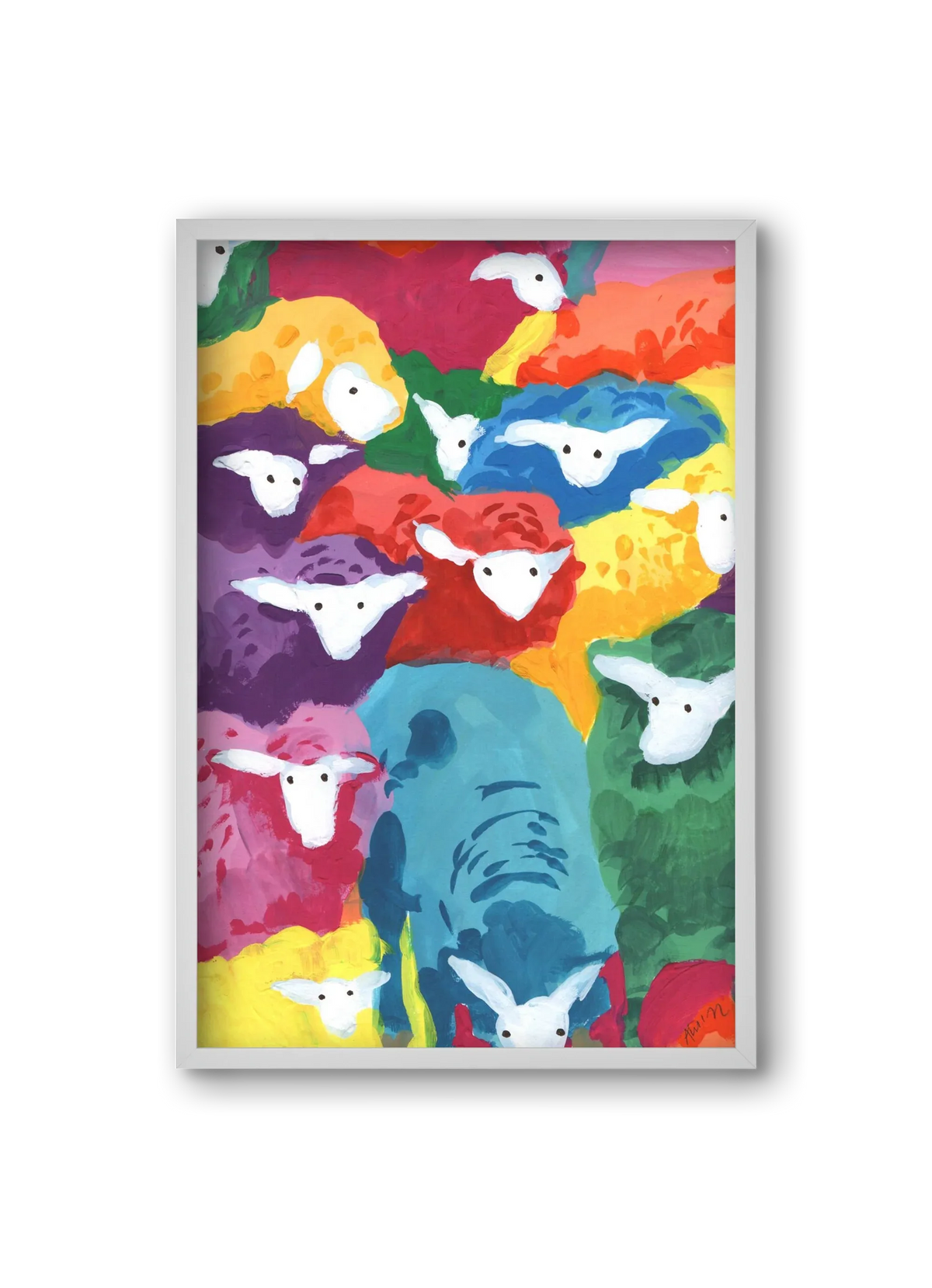 Colorful Sheep Cocktail - artbridge