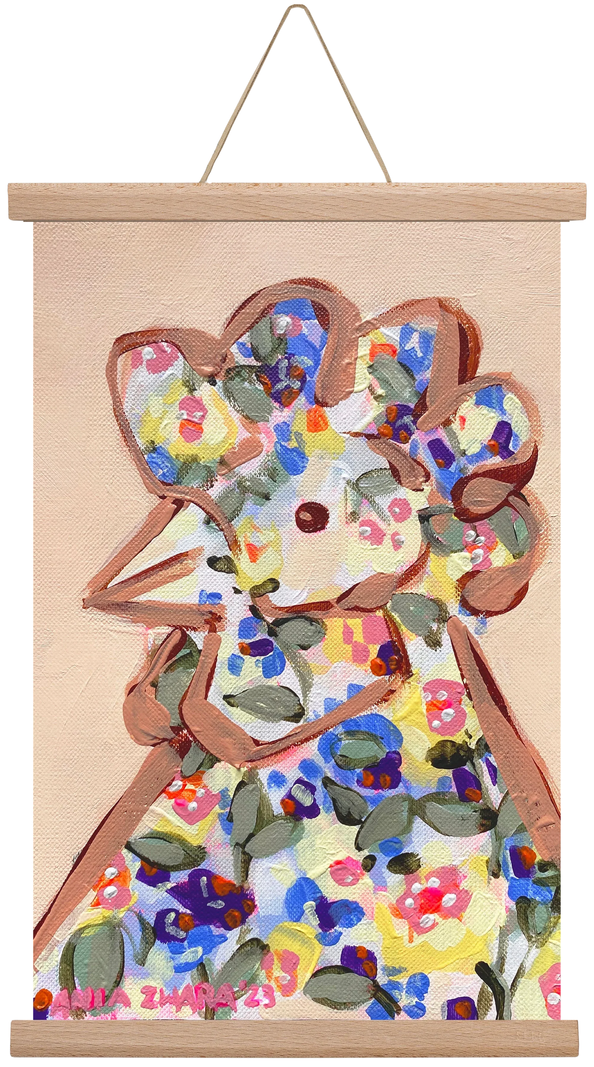 Spring mama hen - artbridge